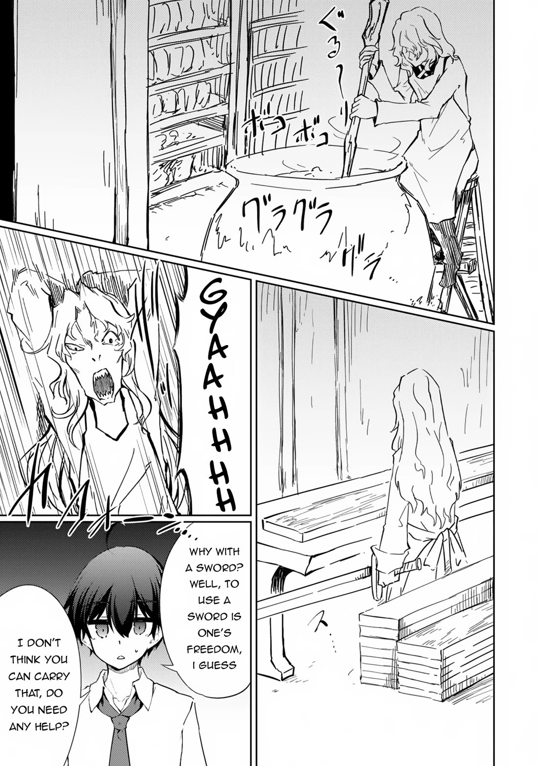 Moto Saikyou no Kenshi wa, Isekai Mahou ni Akogareru Chapter 45 page 22 - Chapter 45