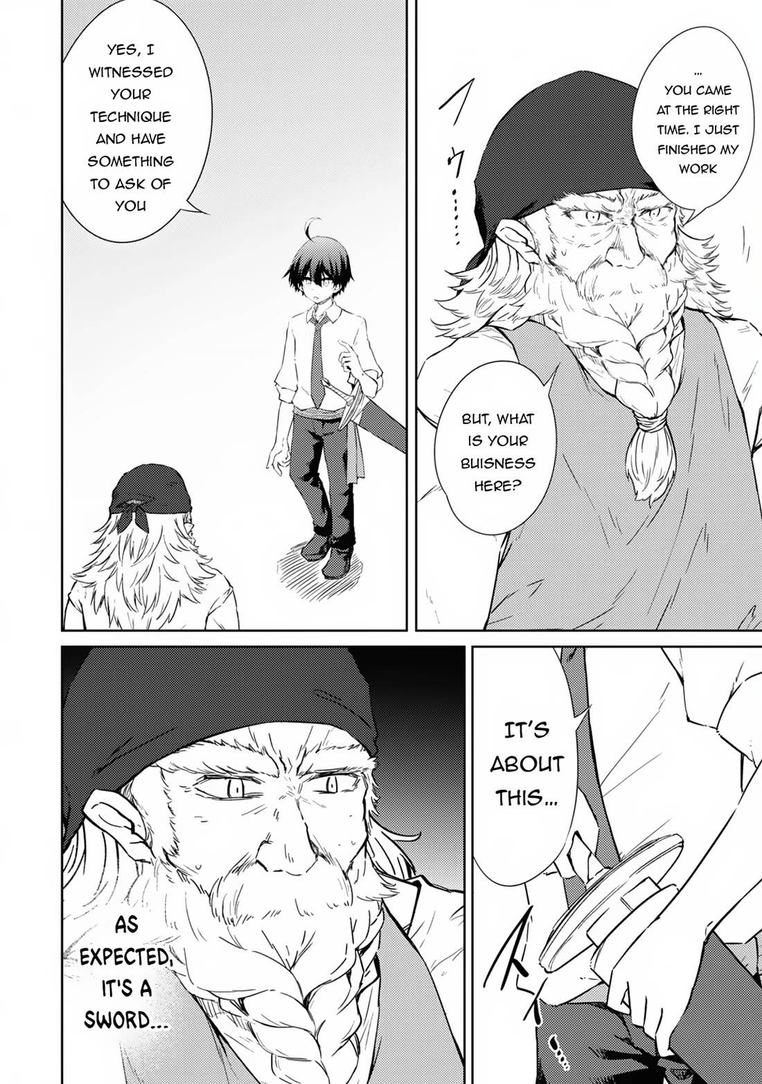 Moto Saikyou no Kenshi wa, Isekai Mahou ni Akogareru Chapter 46 page 5 - Chapter 46