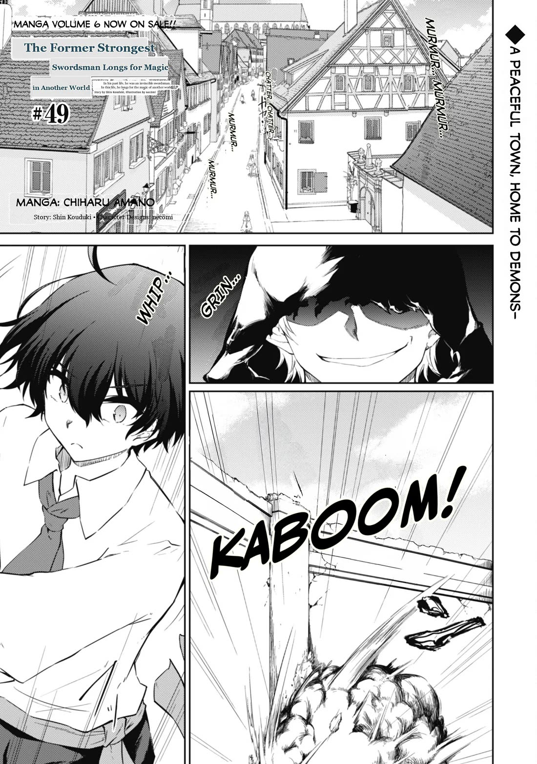 Moto Saikyou no Kenshi wa, Isekai Mahou ni Akogareru Chapter 49 page 1 - Chapter 49