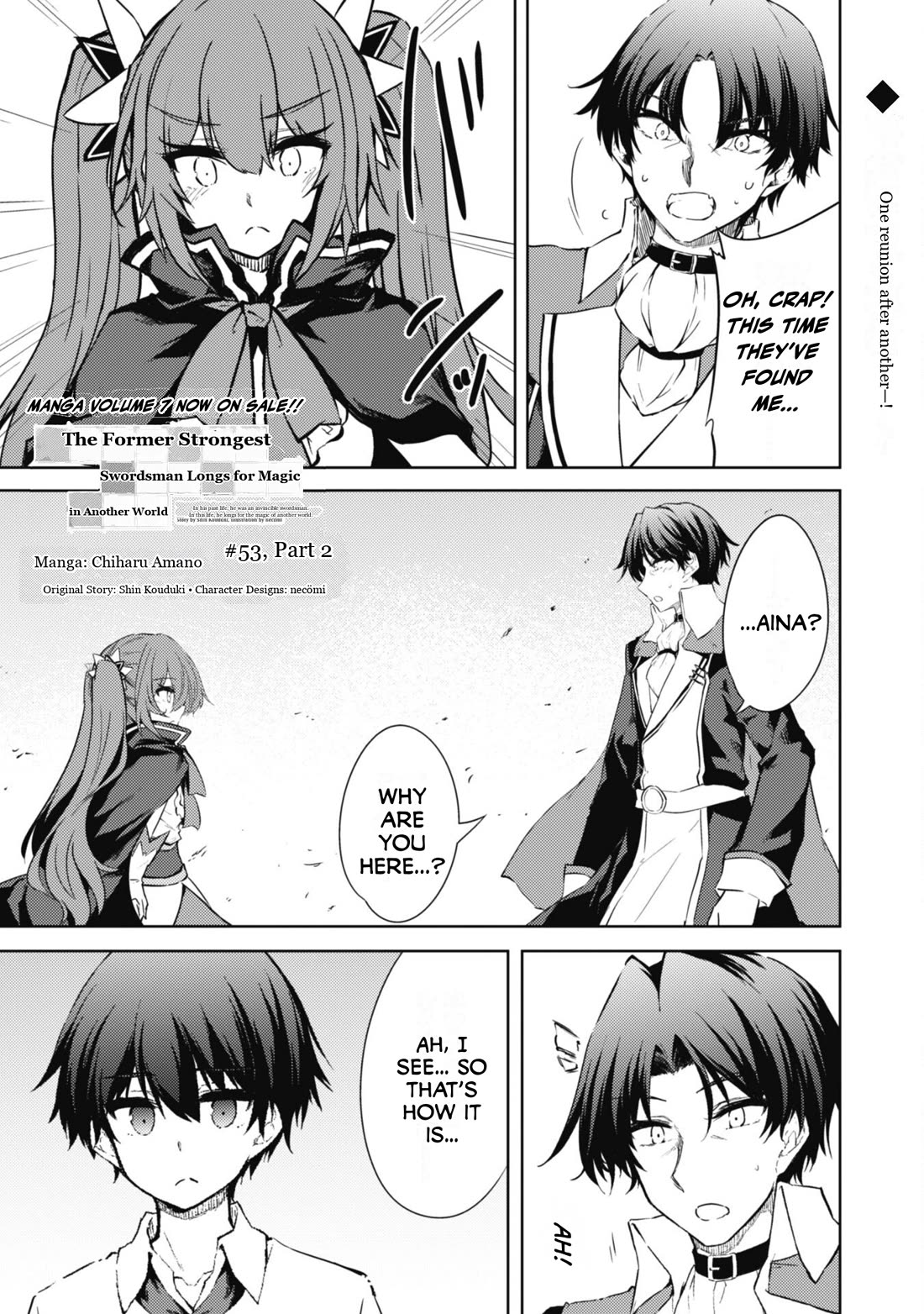 Moto Saikyou no Kenshi wa, Isekai Mahou ni Akogareru Chapter 53 page 7 - Chapter 53