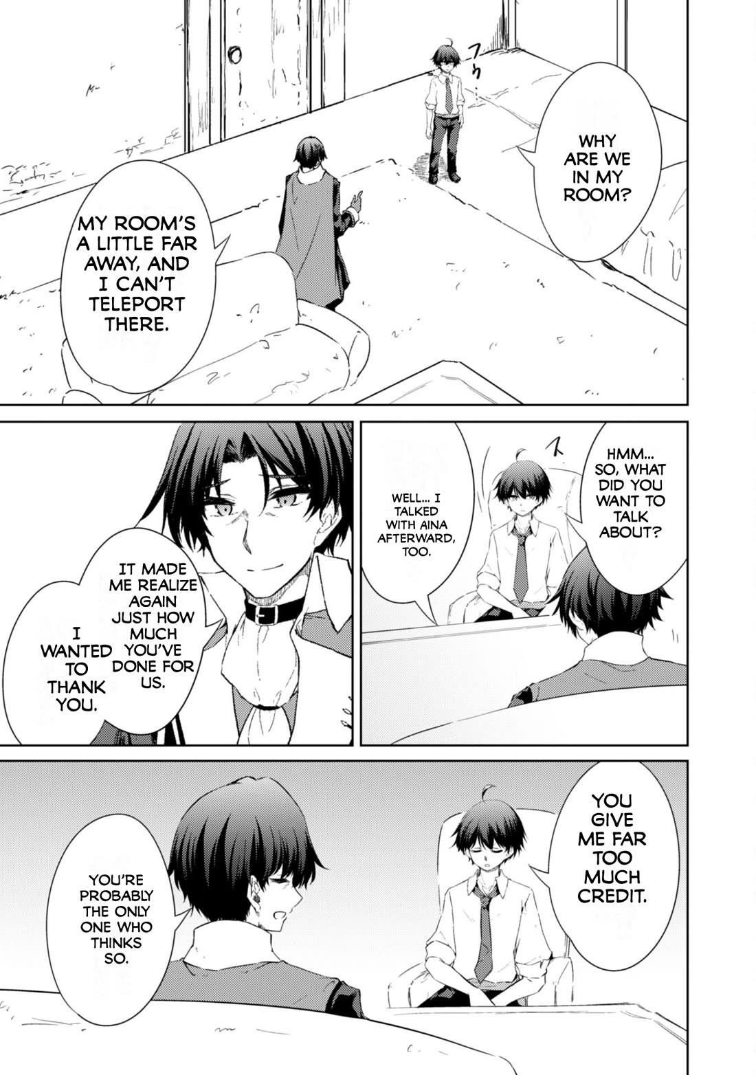 Moto Saikyou no Kenshi wa, Isekai Mahou ni Akogareru Chapter 56 page 19 - Chapter 56