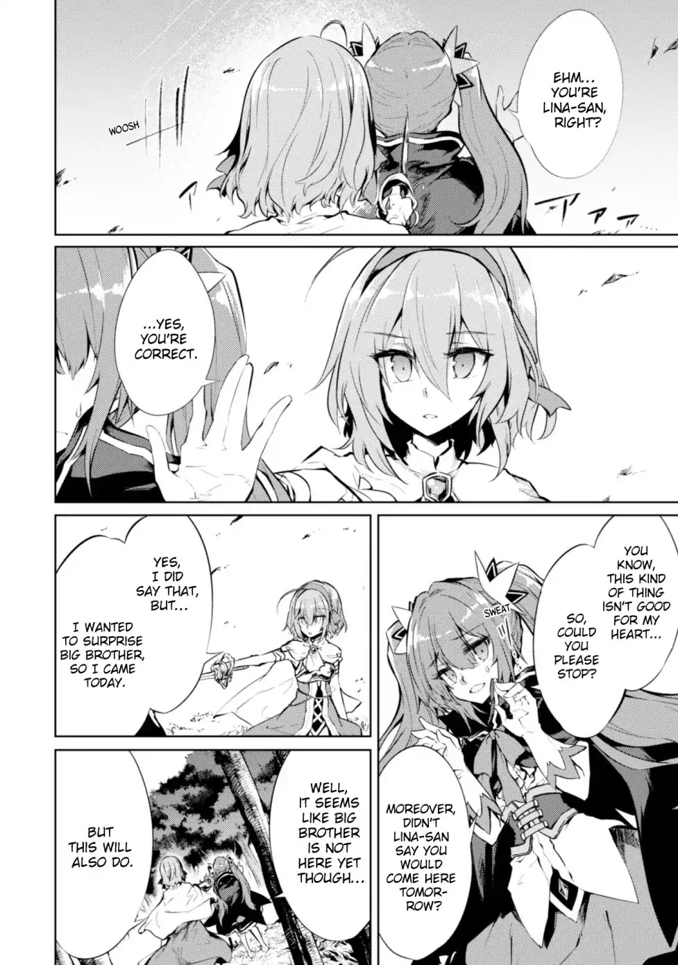 Moto Saikyou no Kenshi wa, Isekai Mahou ni Akogareru Chapter 9 page 4 - Chapter 9