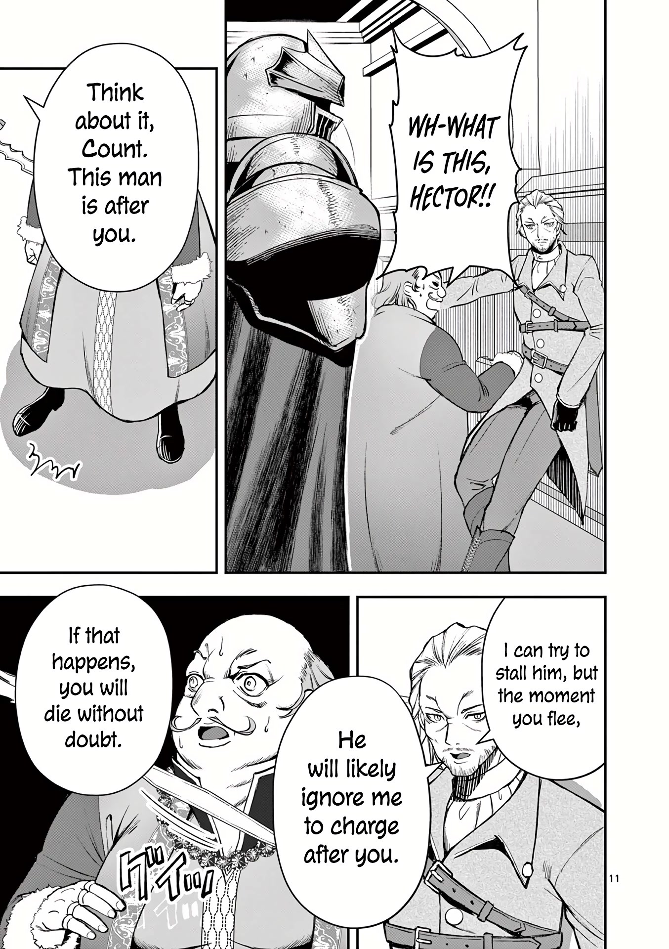 Moto Shоgun no Undead Knight Chapter 21 page 12 - Chapter 21