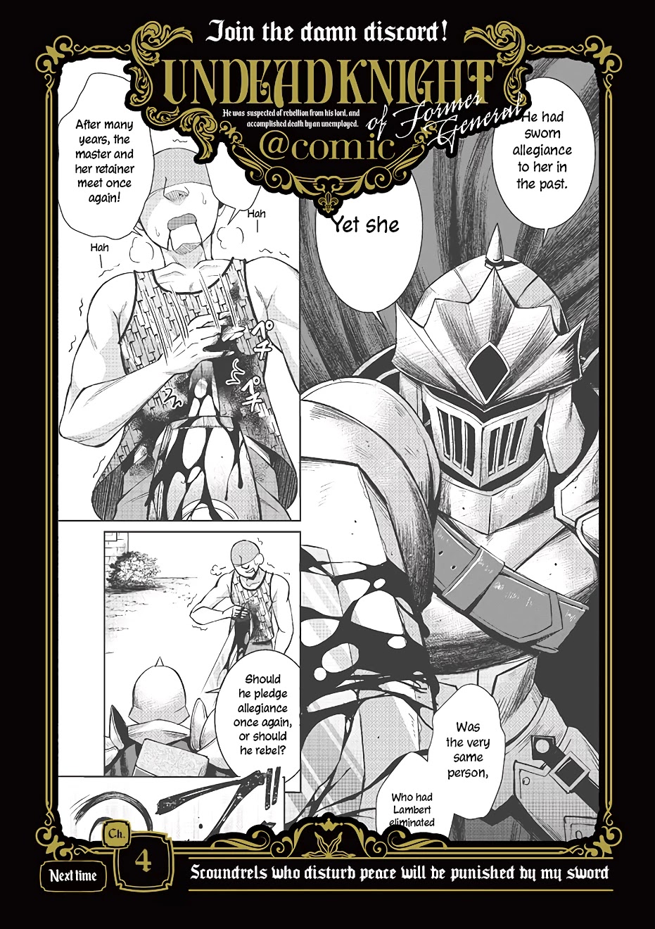 Moto Shоgun no Undead Knight Chapter 3 page 30 - Chapter 3