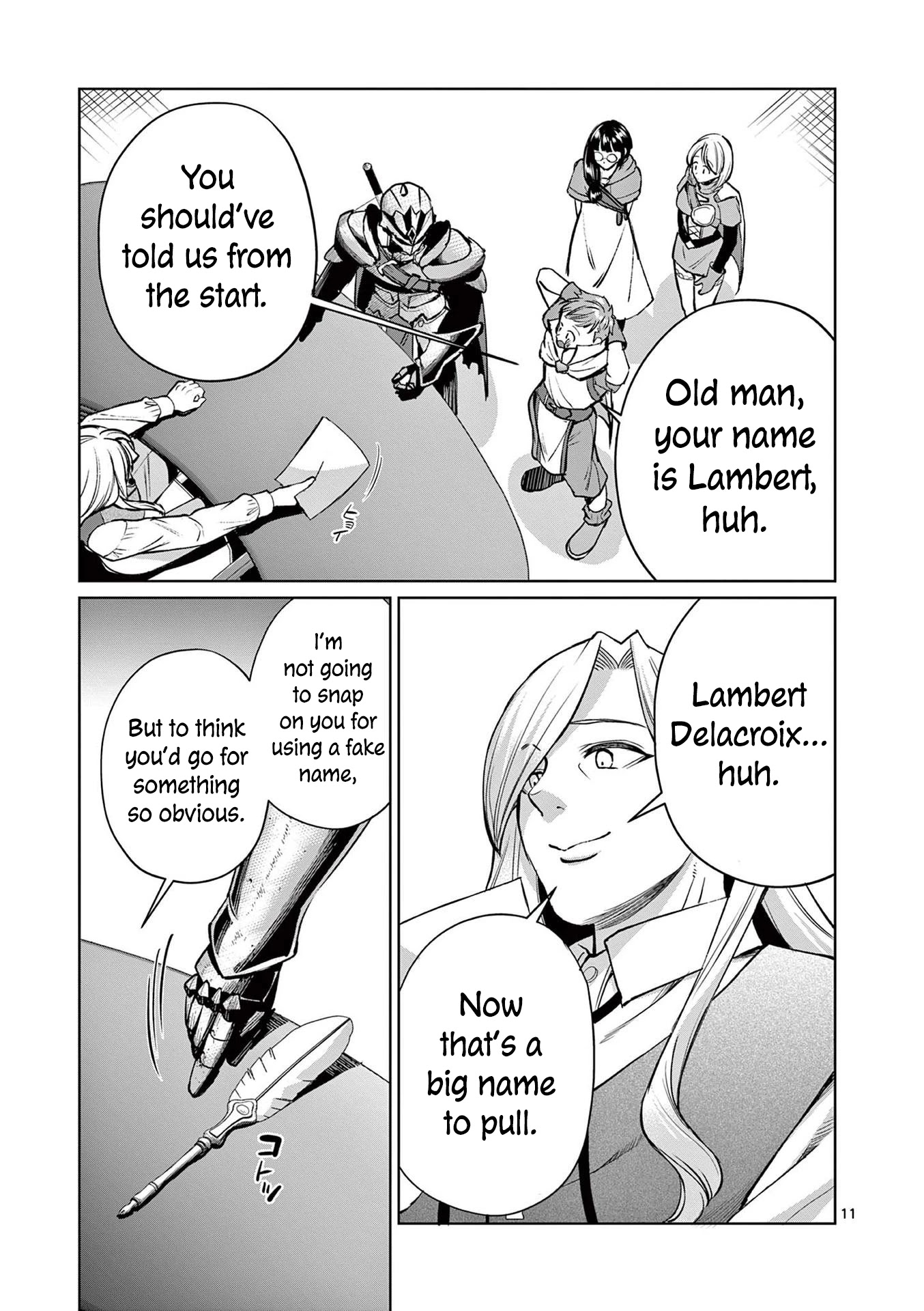 Moto Shоgun no Undead Knight Chapter 7 page 13 - Chapter 7