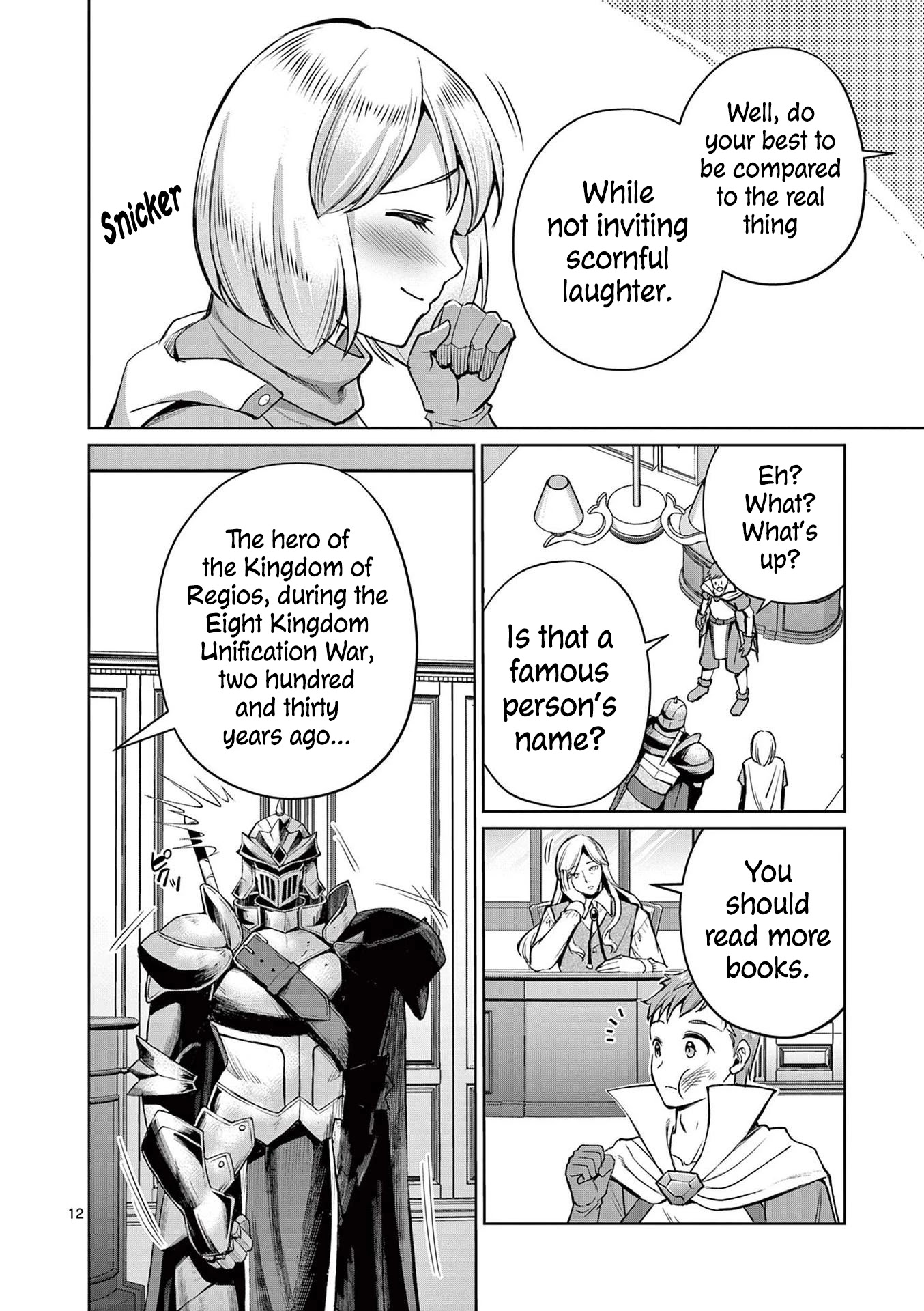 Moto Shоgun no Undead Knight Chapter 7 page 14 - Chapter 7