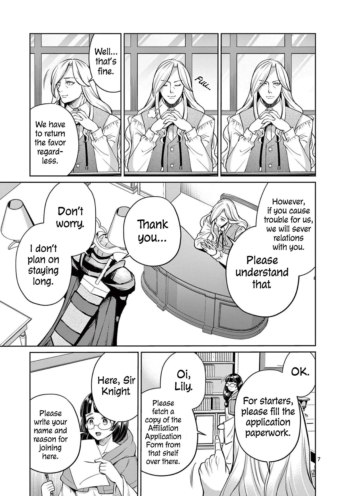 Moto Shоgun no Undead Knight Chapter 7 page 9 - Chapter 7