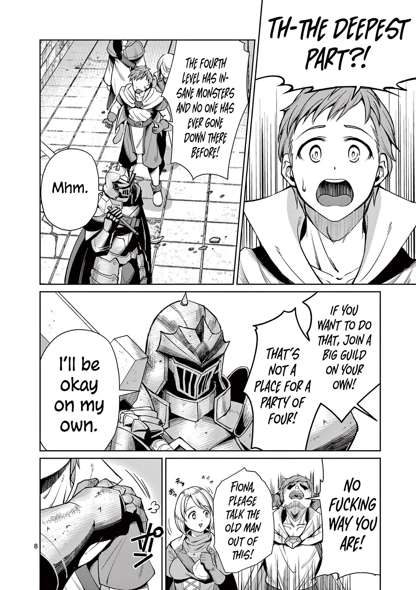 Moto Shоgun no Undead Knight Chapter 8 page 10 - Chapter 8