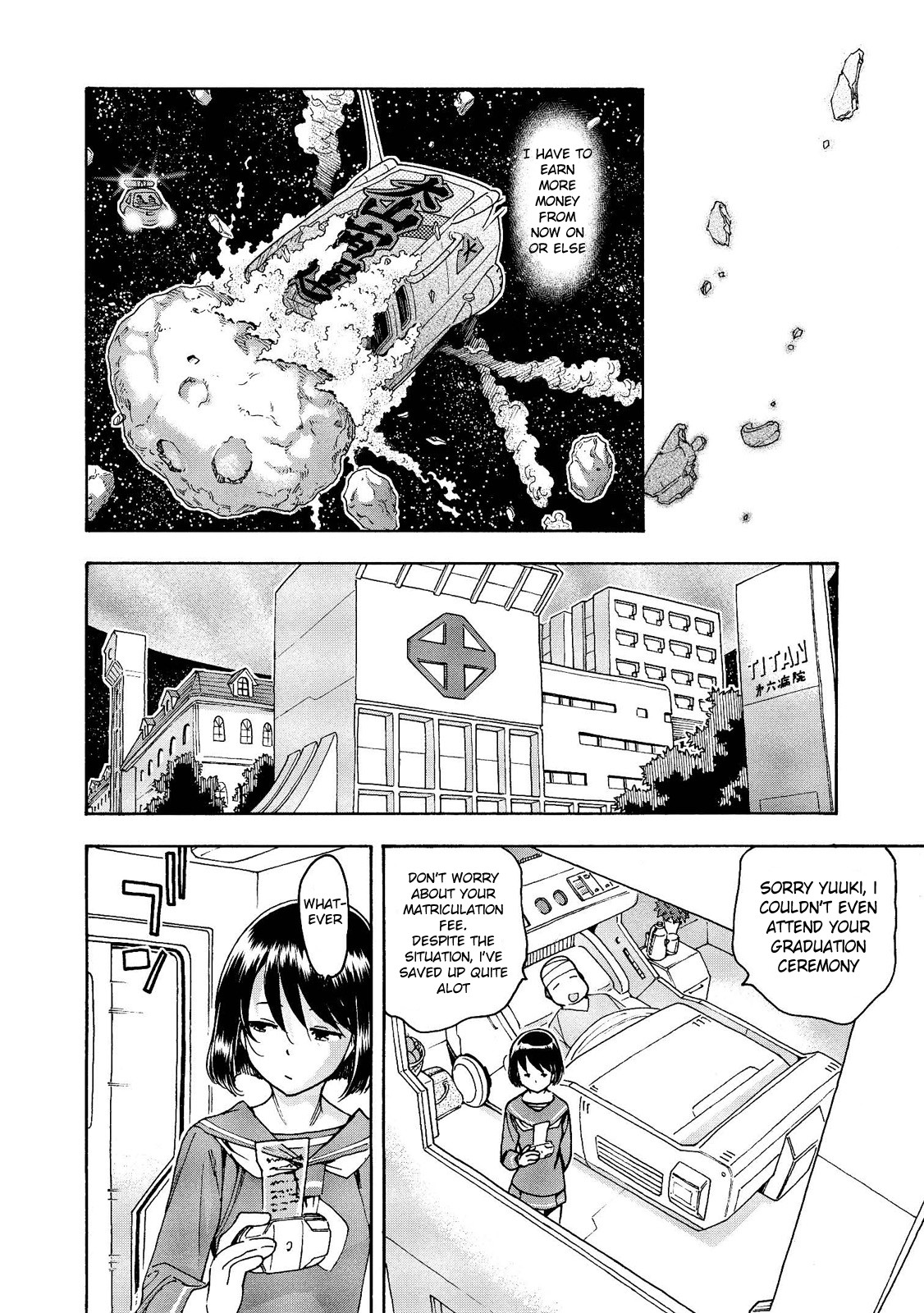 Motoka's Cafeteria Chapter 12 page 10 - Chapter 12: Father and Daughter's Revolution