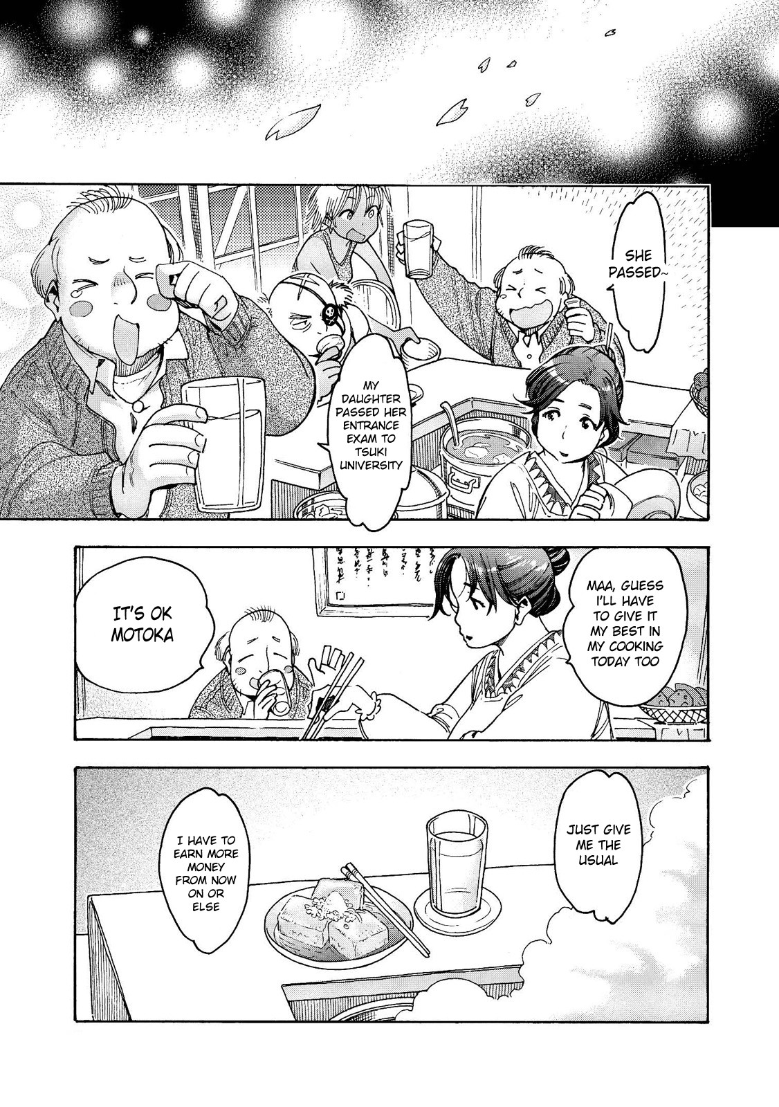 Motoka's Cafeteria Chapter 12 page 9 - Chapter 12: Father and Daughter's Revolution