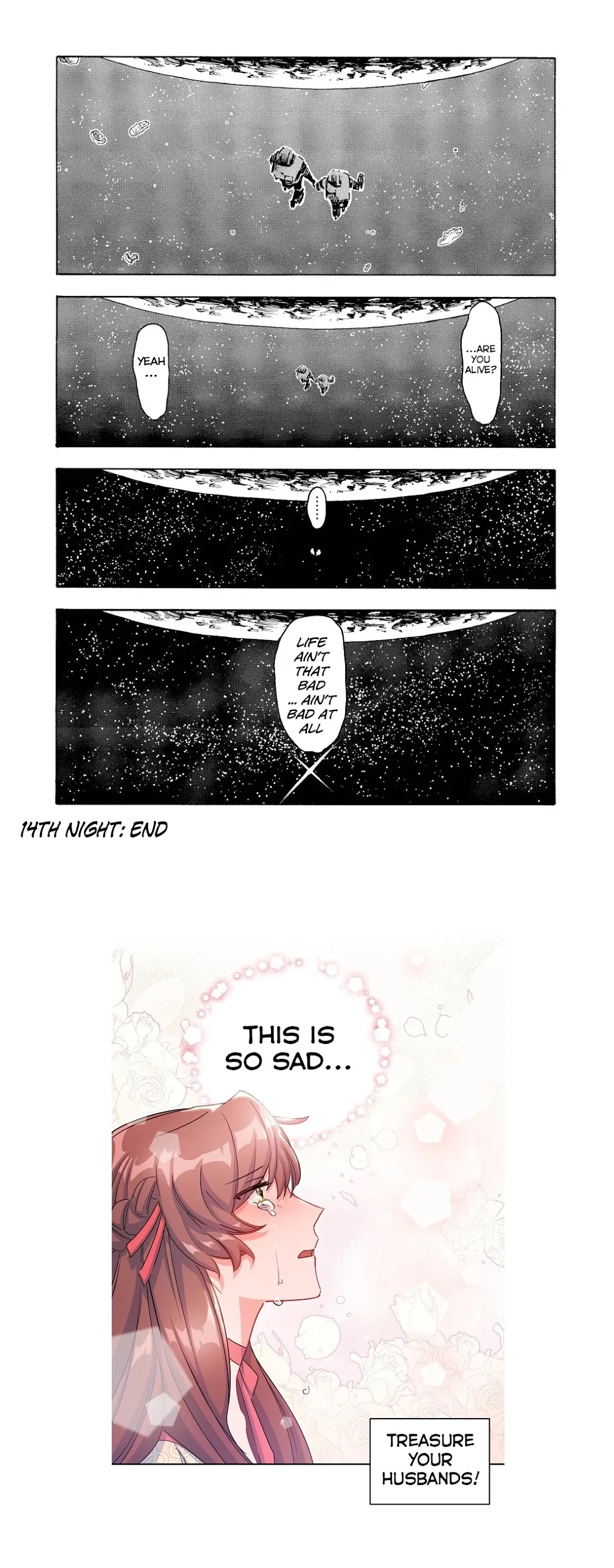 Motoka's Cafeteria Chapter 14 page 13 - Chapter 14: The Cosmos' Soldiers