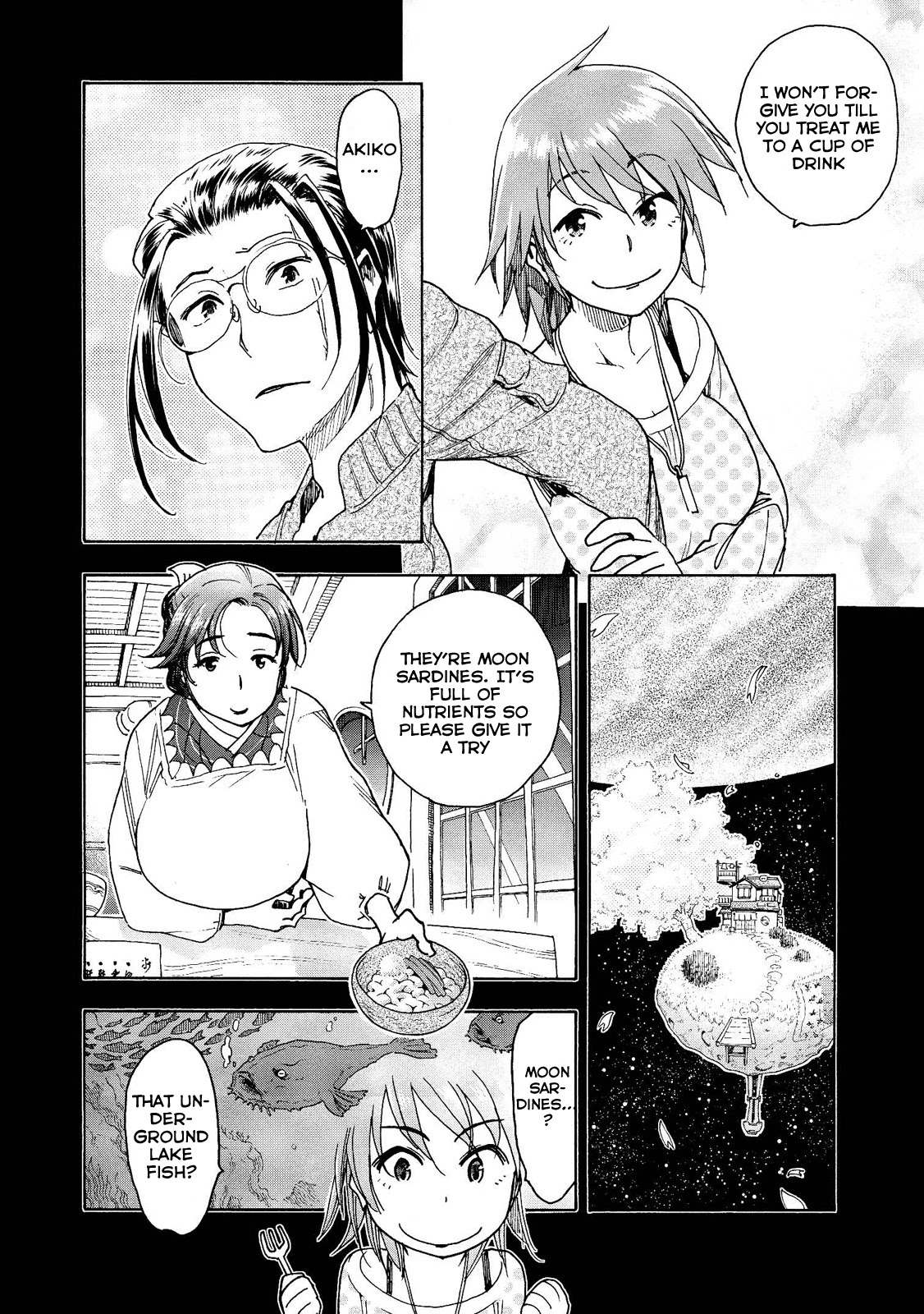 Motoka's Cafeteria Chapter 14 page 9 - Chapter 14: The Cosmos' Soldiers