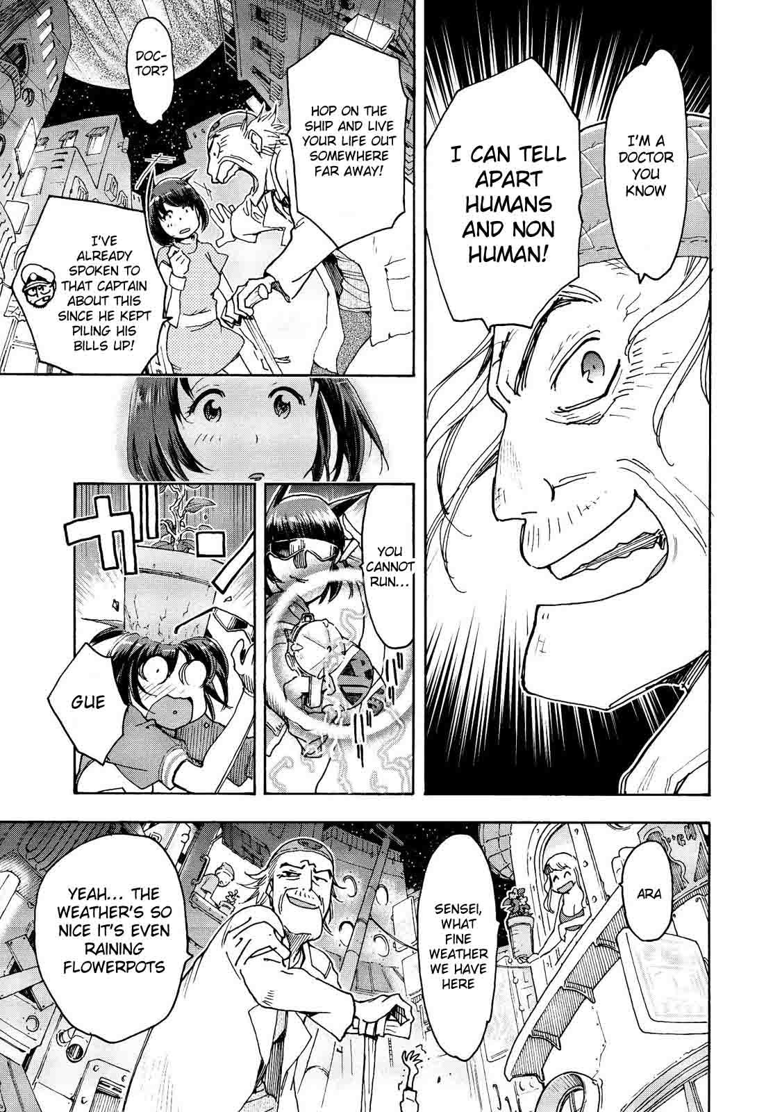 Motoka's Cafeteria Chapter 16 page 12 - Chapter 16: Asteroids Dream of Electric Sheep?