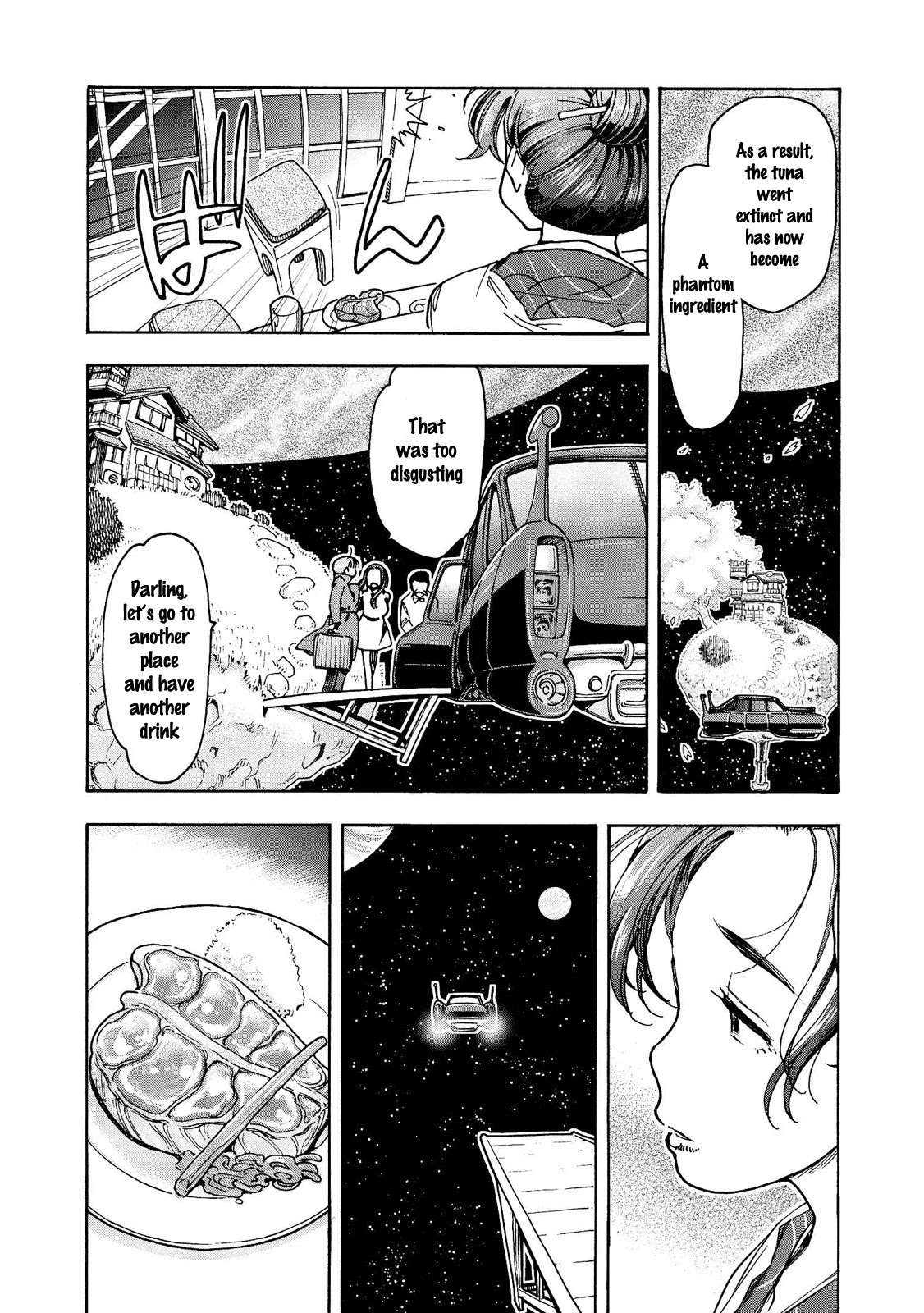 Motoka's Cafeteria Chapter 17 page 10 - Chapter 17: The Moon Shines Like the Phantom Sun