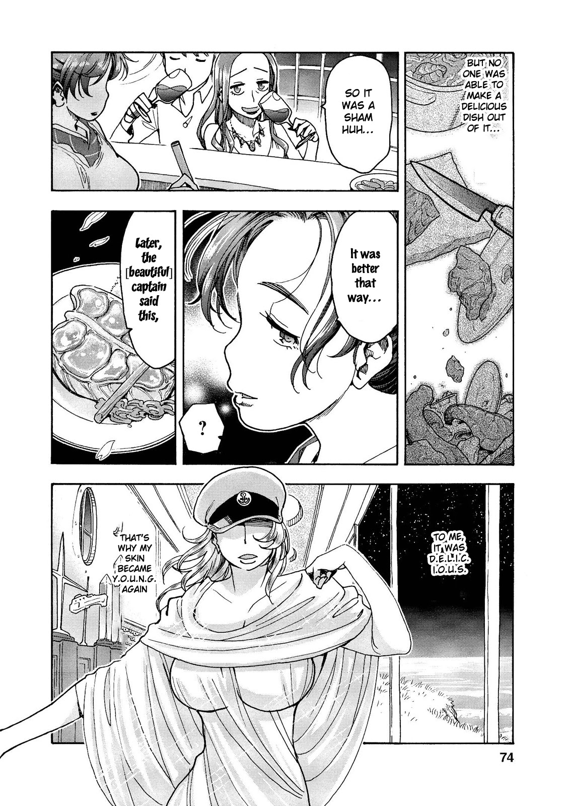 Motoka's Cafeteria Chapter 17 page 9 - Chapter 17: The Moon Shines Like the Phantom Sun