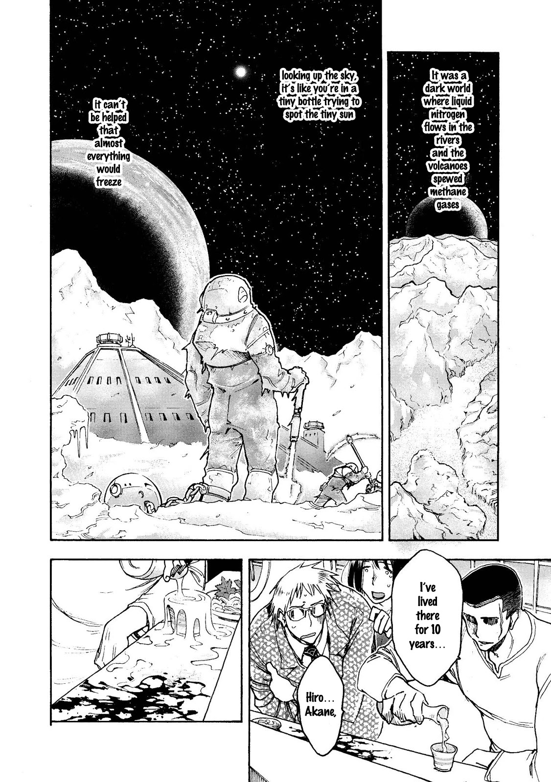 Motoka's Cafeteria Chapter 18 page 11 - Chapter 18: Returning from the Prisoner's Planet