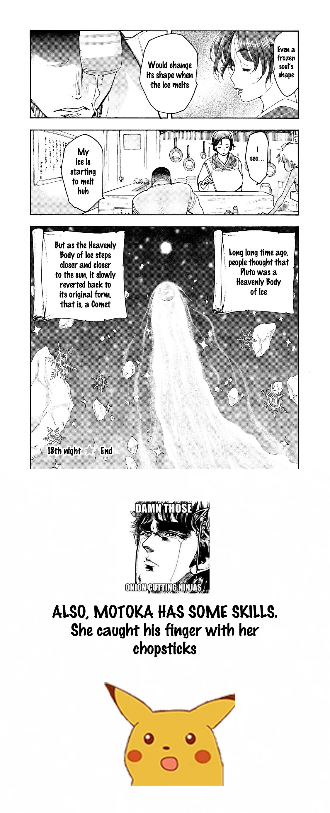 Motoka's Cafeteria Chapter 18 page 13 - Chapter 18: Returning from the Prisoner's Planet