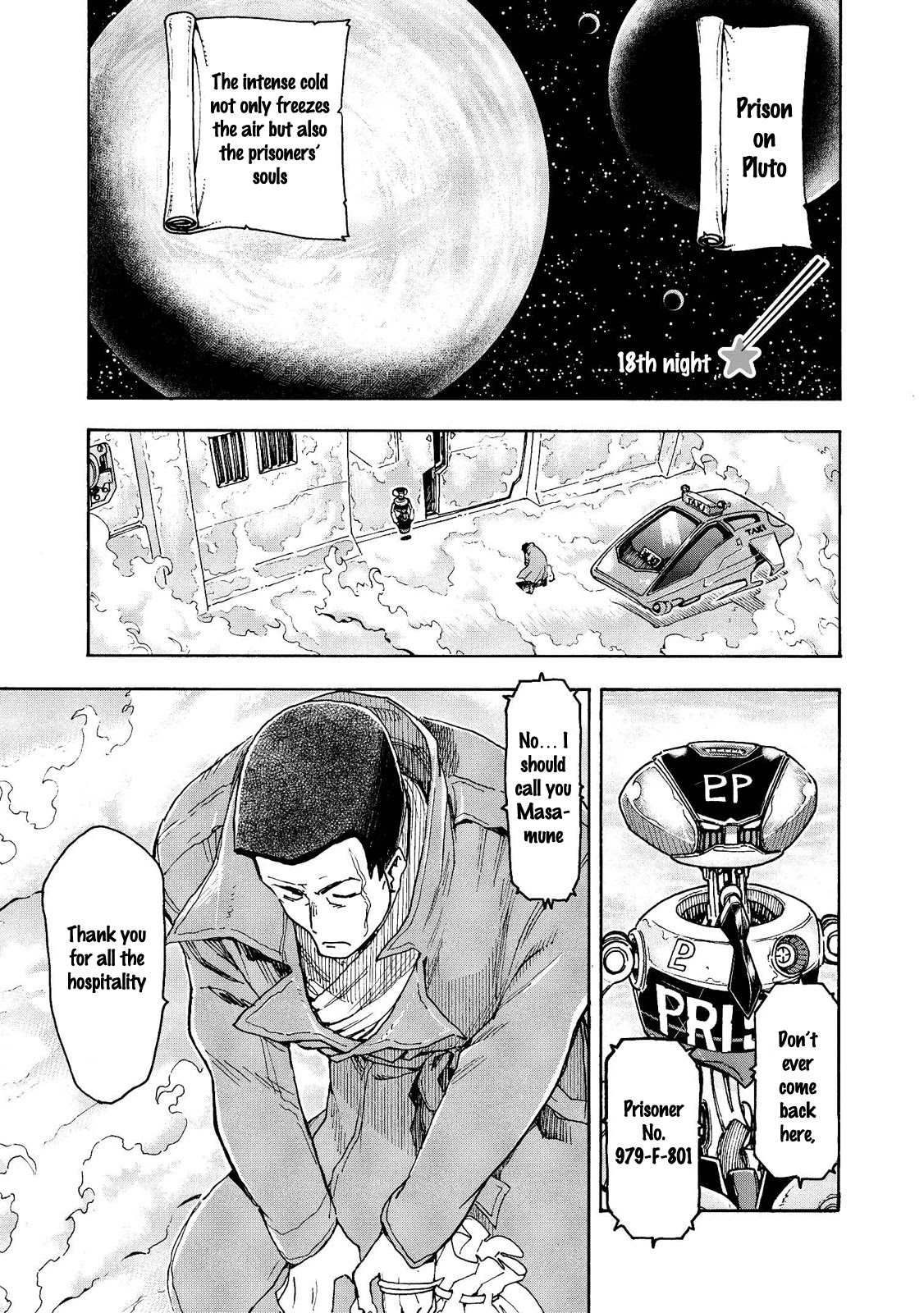 Motoka's Cafeteria Chapter 18 page 2 - Chapter 18: Returning from the Prisoner's Planet