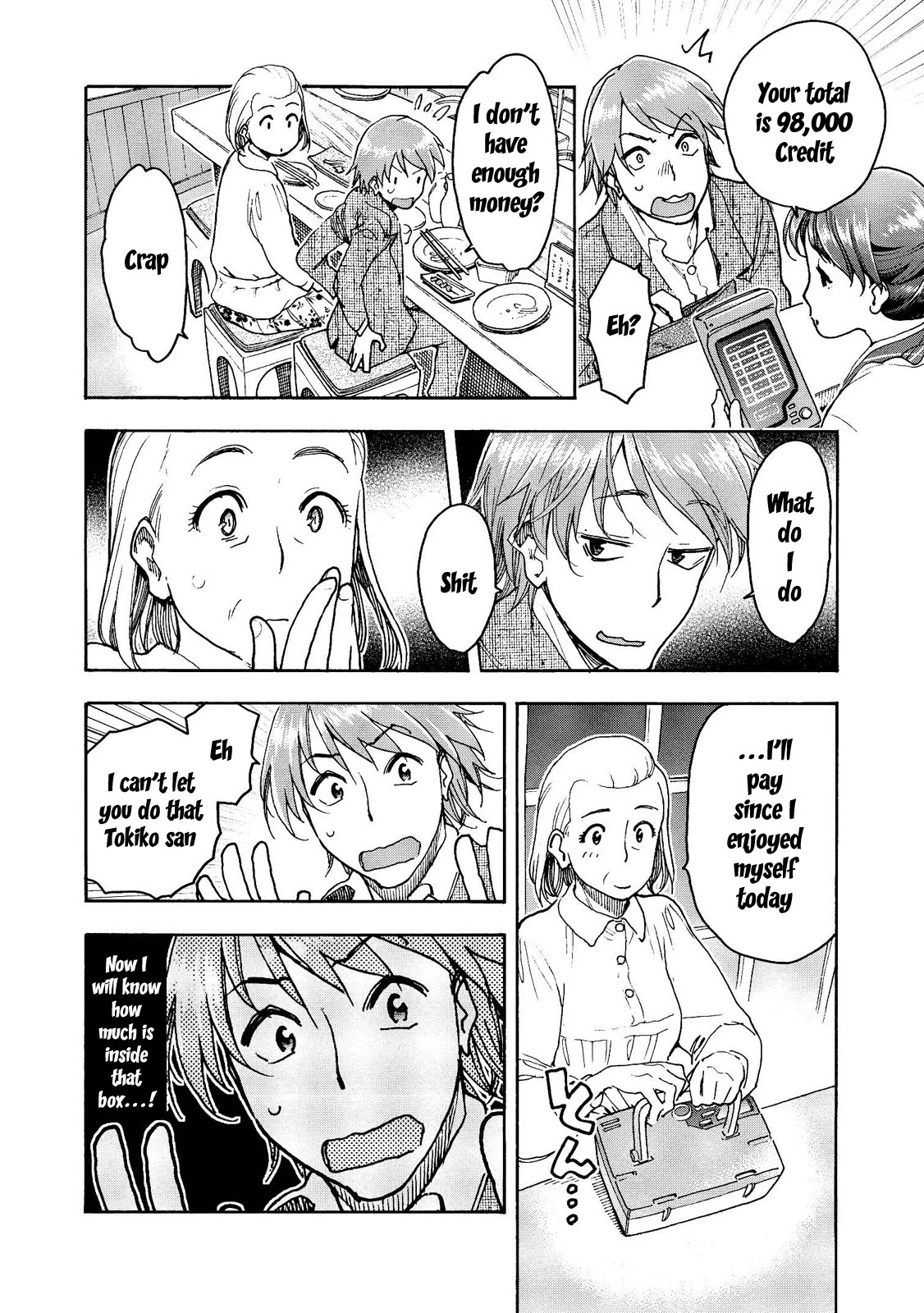 Motoka's Cafeteria Chapter 20 page 11 - Chapter 20: A Huge Amount of Credit