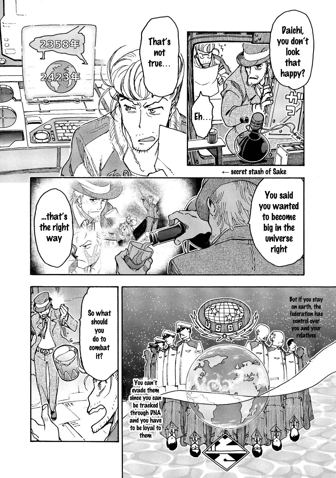 Motoka's Cafeteria Chapter 21 page 5 - Chapter 21: The Return Of A Chairman After A 100 Years