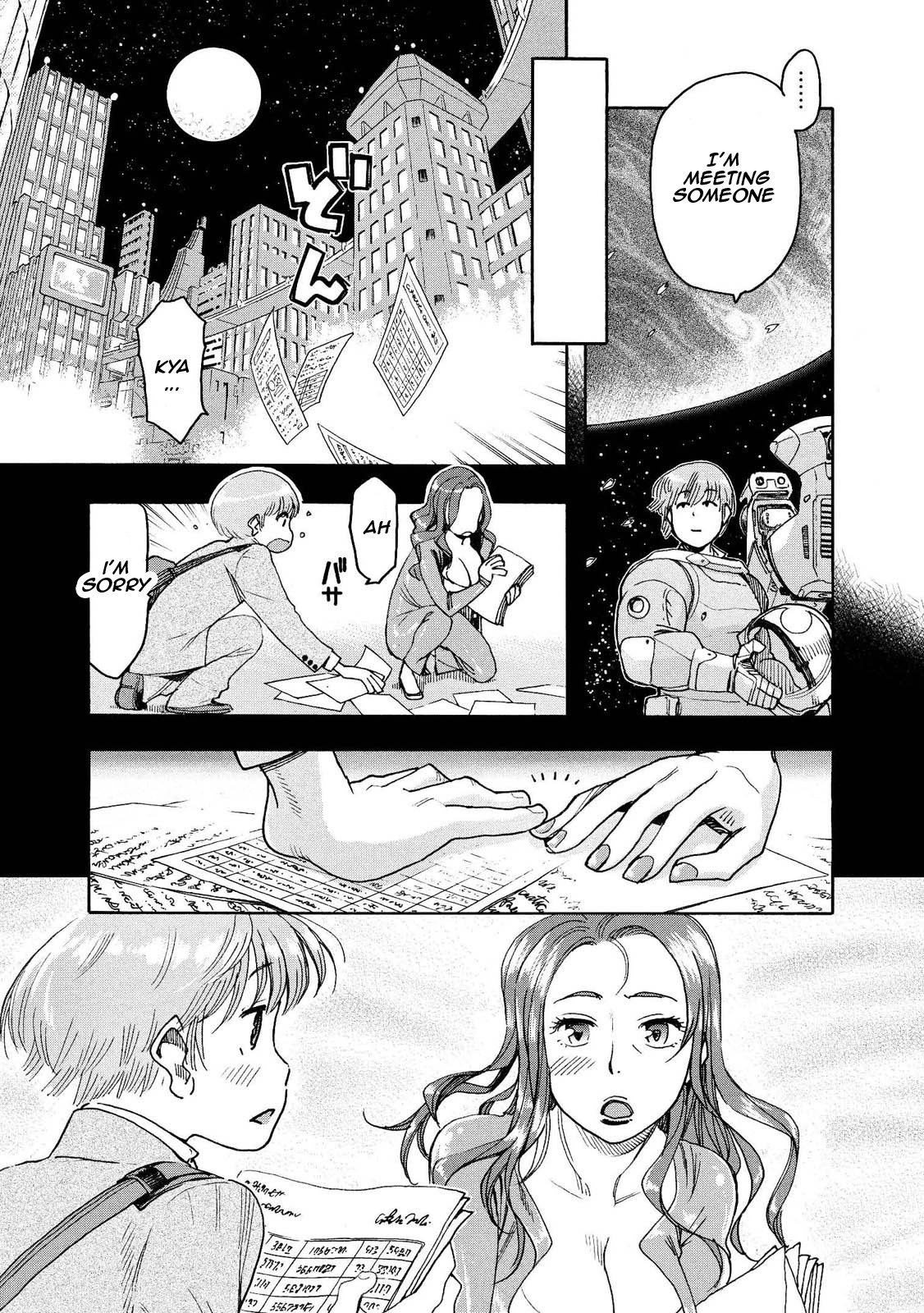 Motoka's Cafeteria Chapter 3 page 6 - Chapter 3