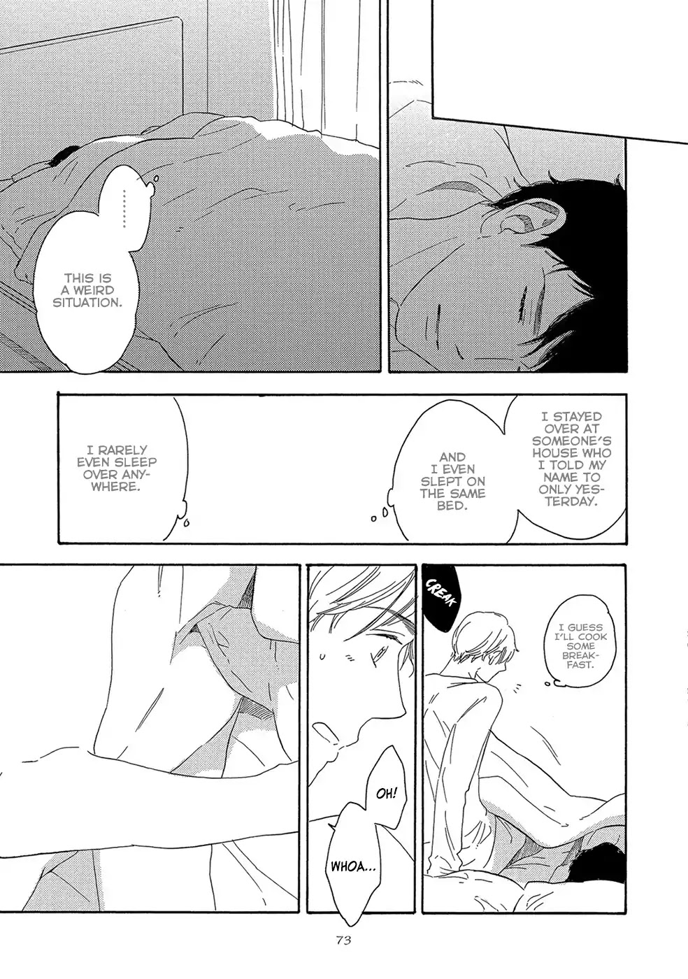Motomete Yamanai Chapter 3 page 4 - Chapter 3