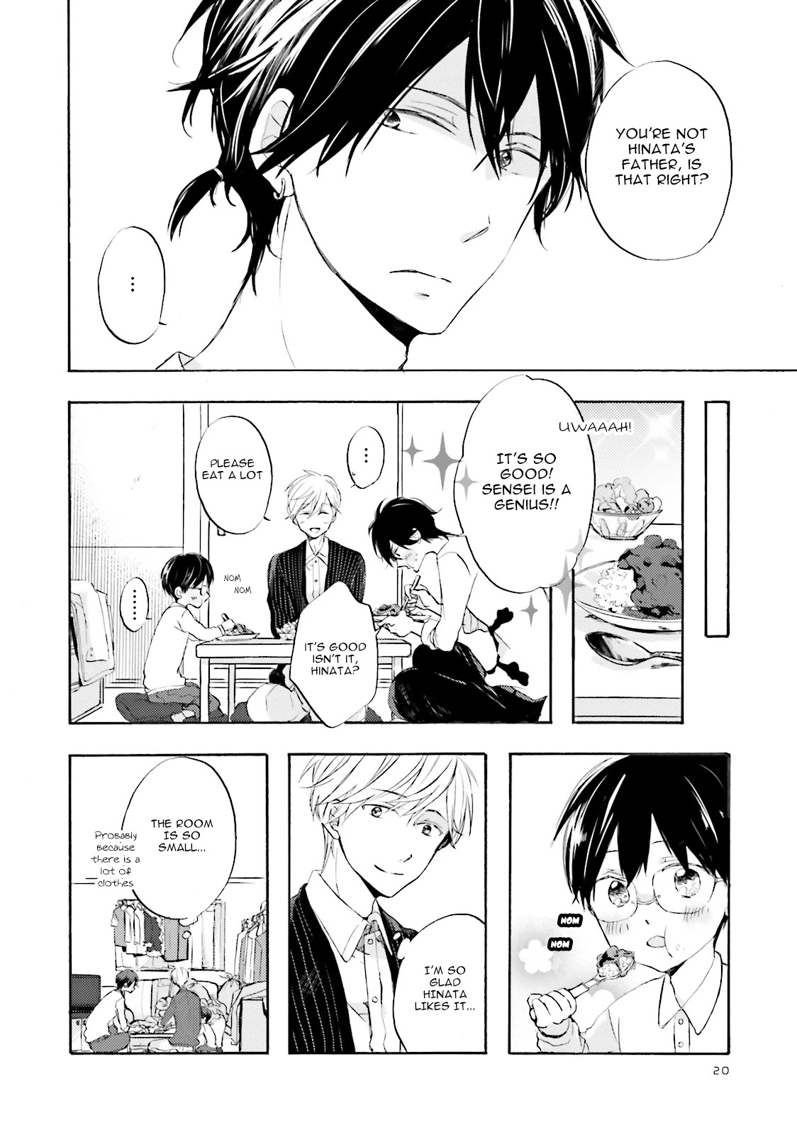 Motoyan Papa to Hitsuji-sensei Chapter 1.1 page 19 - Vol.1 Chapter 1