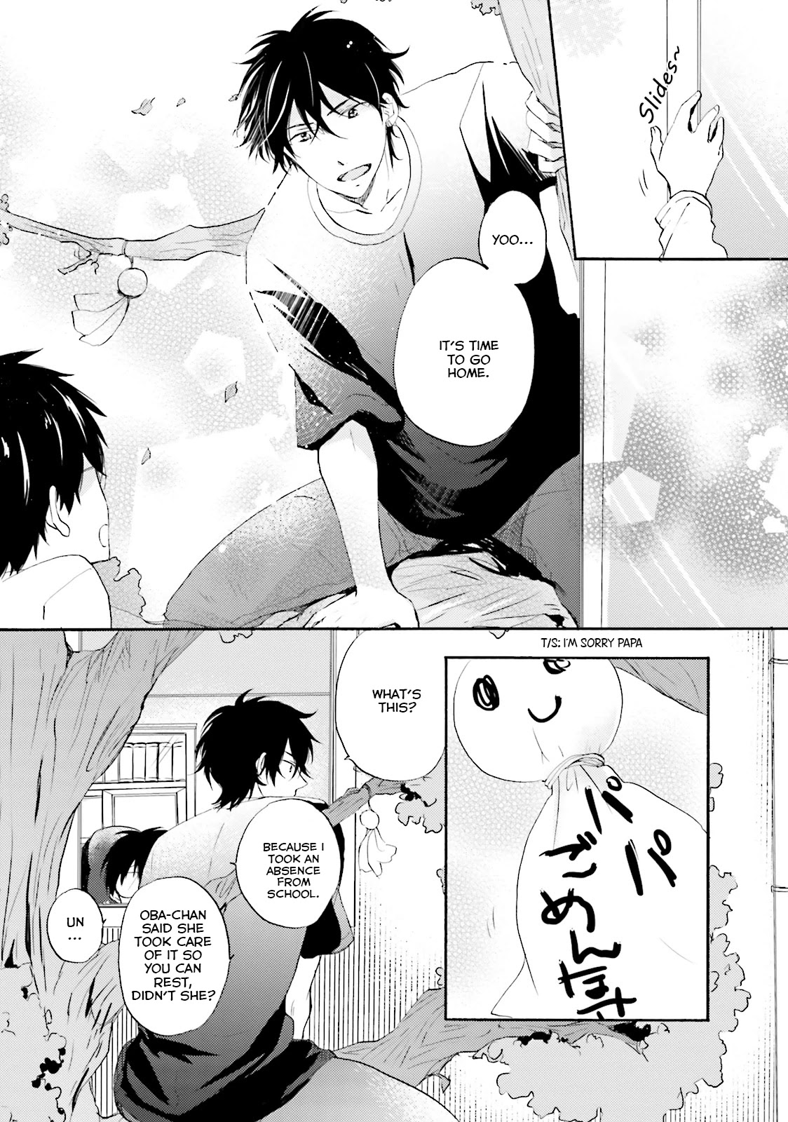 Motoyan Papa to Hitsuji-sensei Chapter 1.4 page 34 - Vol.1 Chapter 4