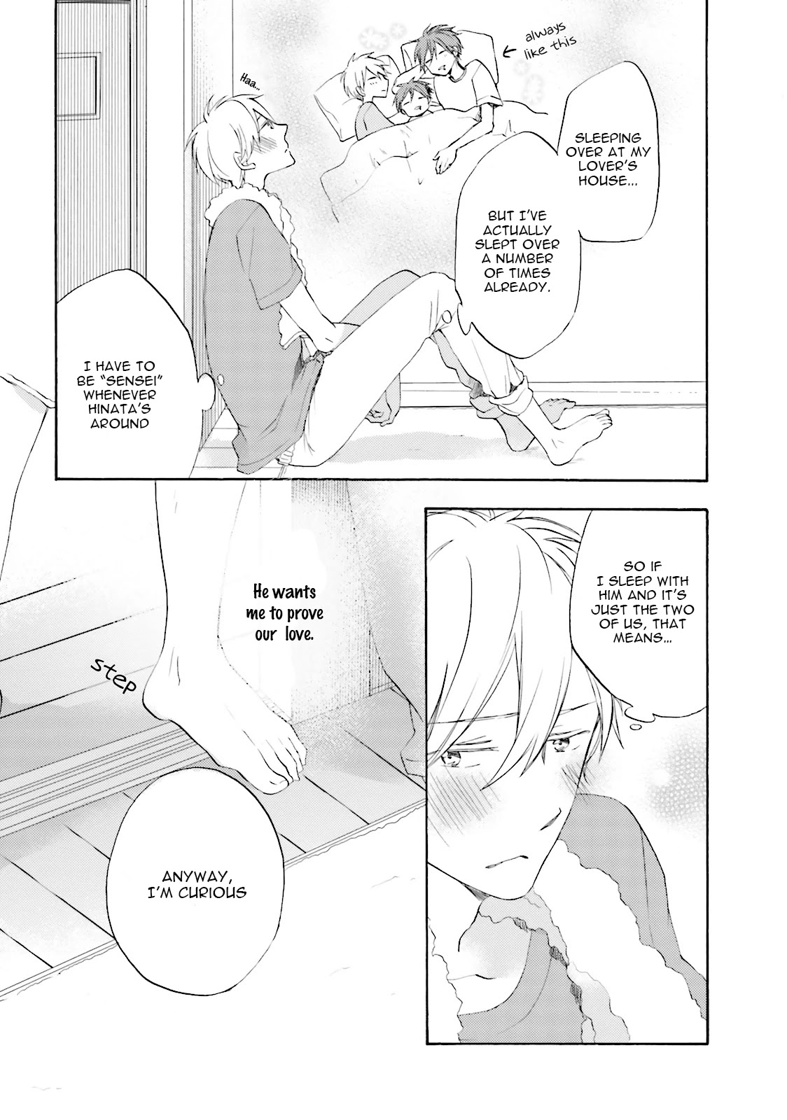 Motoyan Papa to Hitsuji-sensei Chapter 1.5 page 9 - Vol.1 Chapter 5