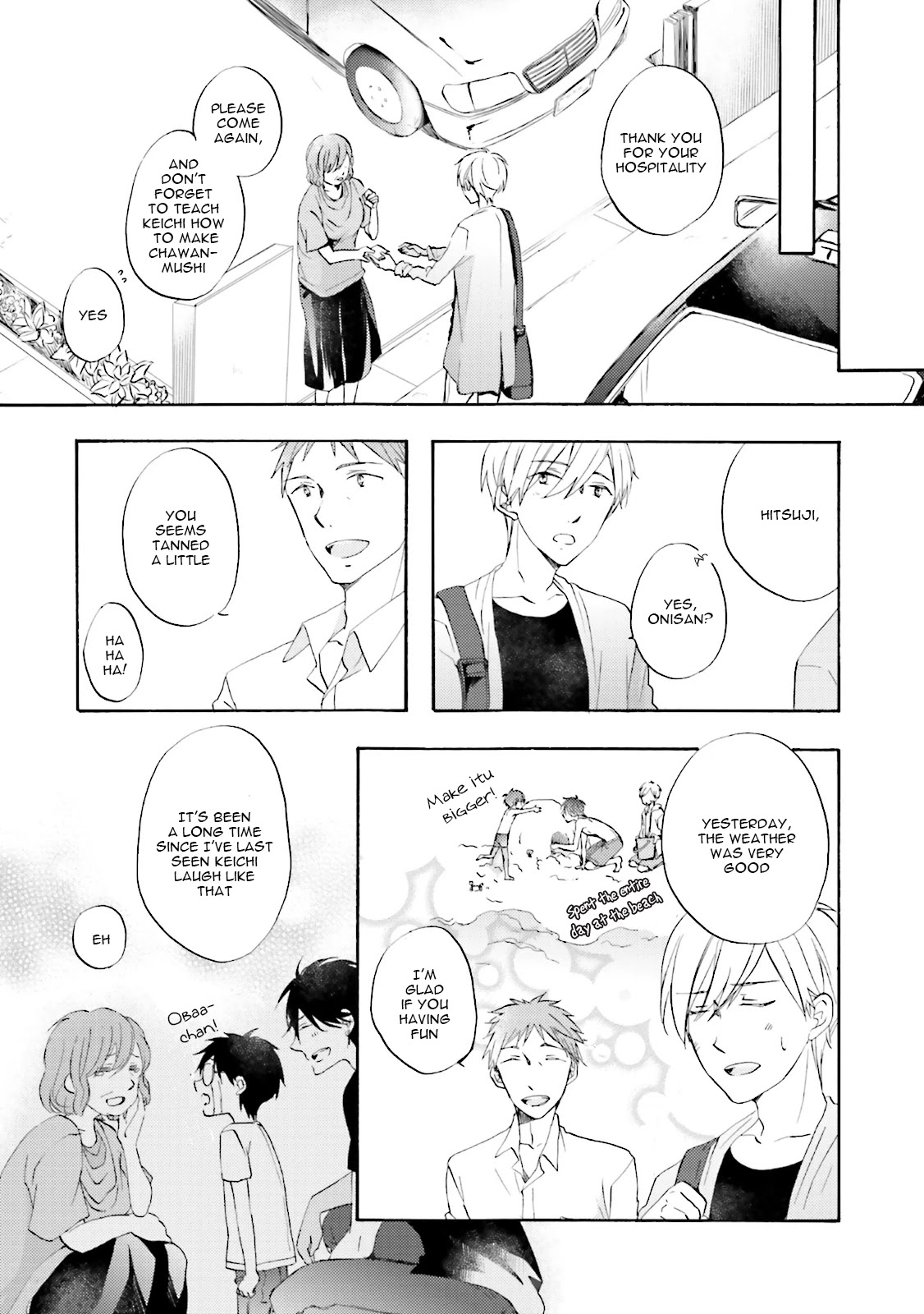 Motoyan Papa to Hitsuji-sensei Chapter 2.1 page 43 - Vol.2 Chapter 1: Summer Scene