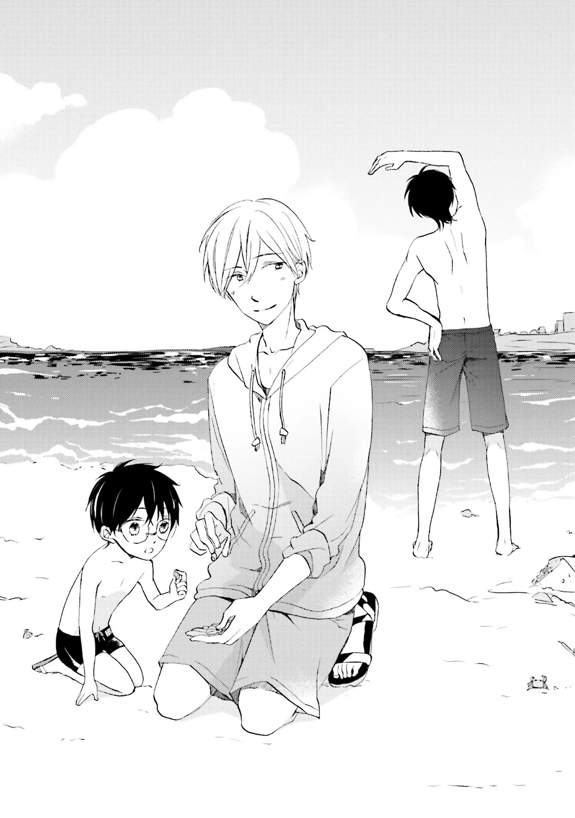 Motoyan Papa to Hitsuji-sensei Chapter 2.1 page 5 - Vol.2 Chapter 1: Summer Scene