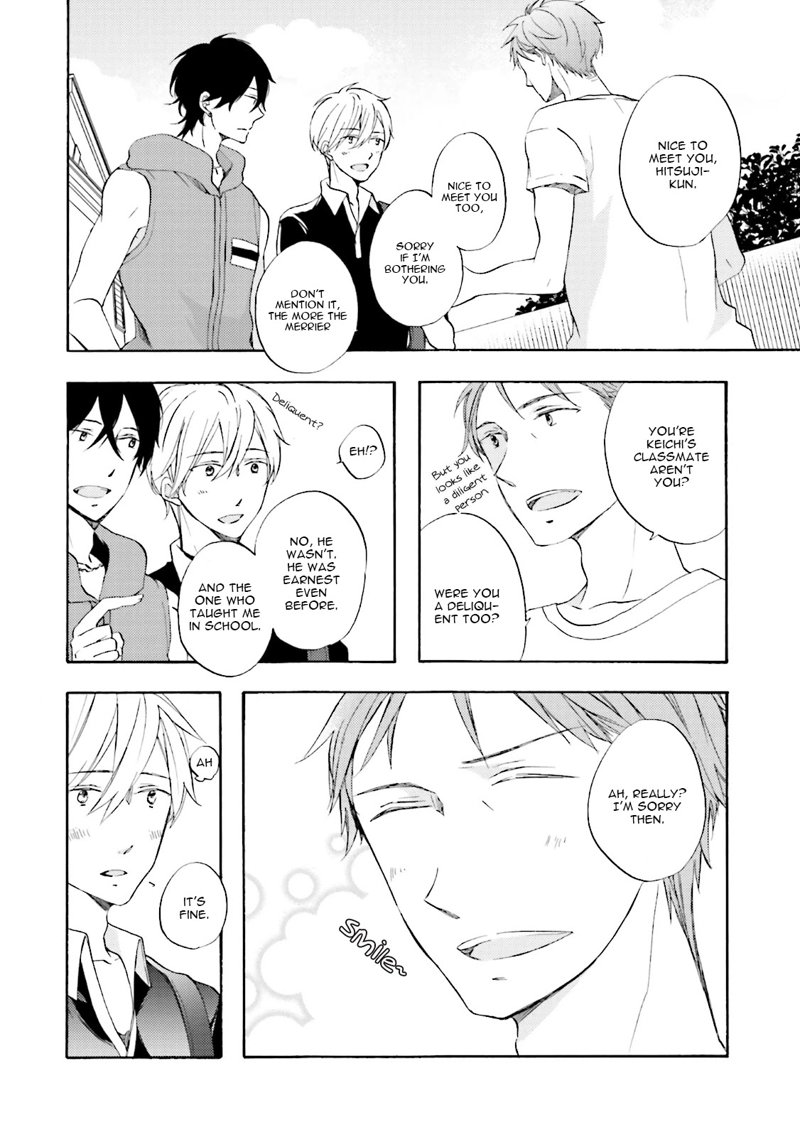 Motoyan Papa to Hitsuji-sensei Chapter 2.1 page 9 - Vol.2 Chapter 1: Summer Scene