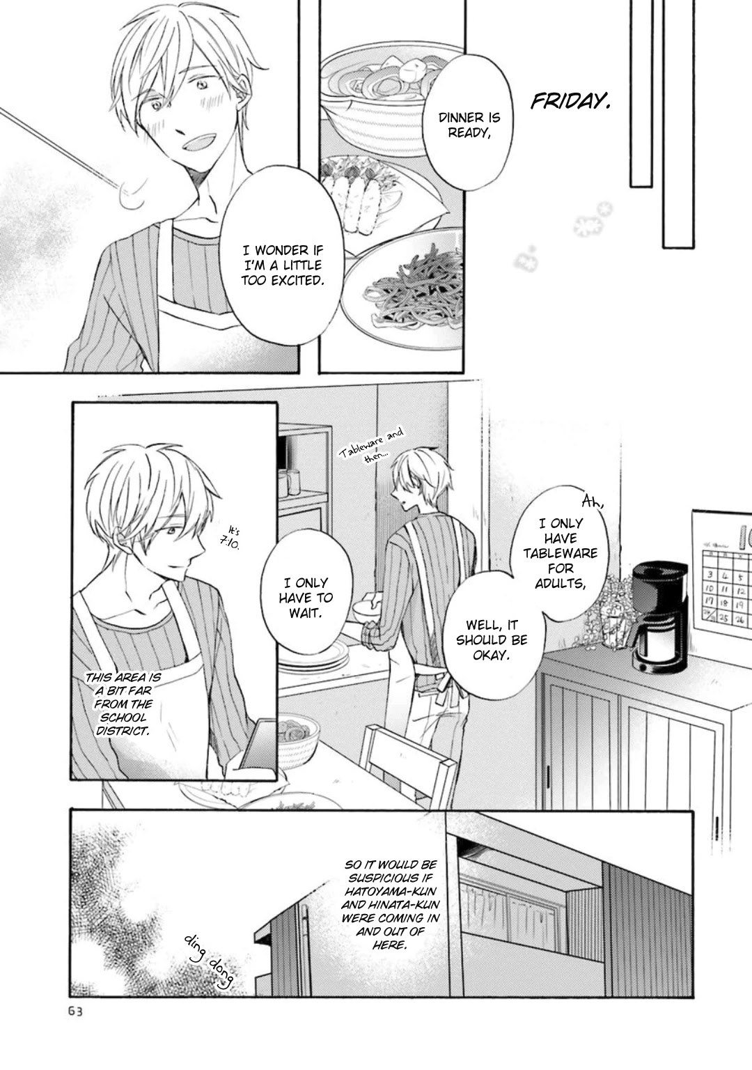 Motoyan Papa to Hitsuji-sensei Chapter 2.2 page 11 - Vol.2 Chapter 2: Autumn Scene