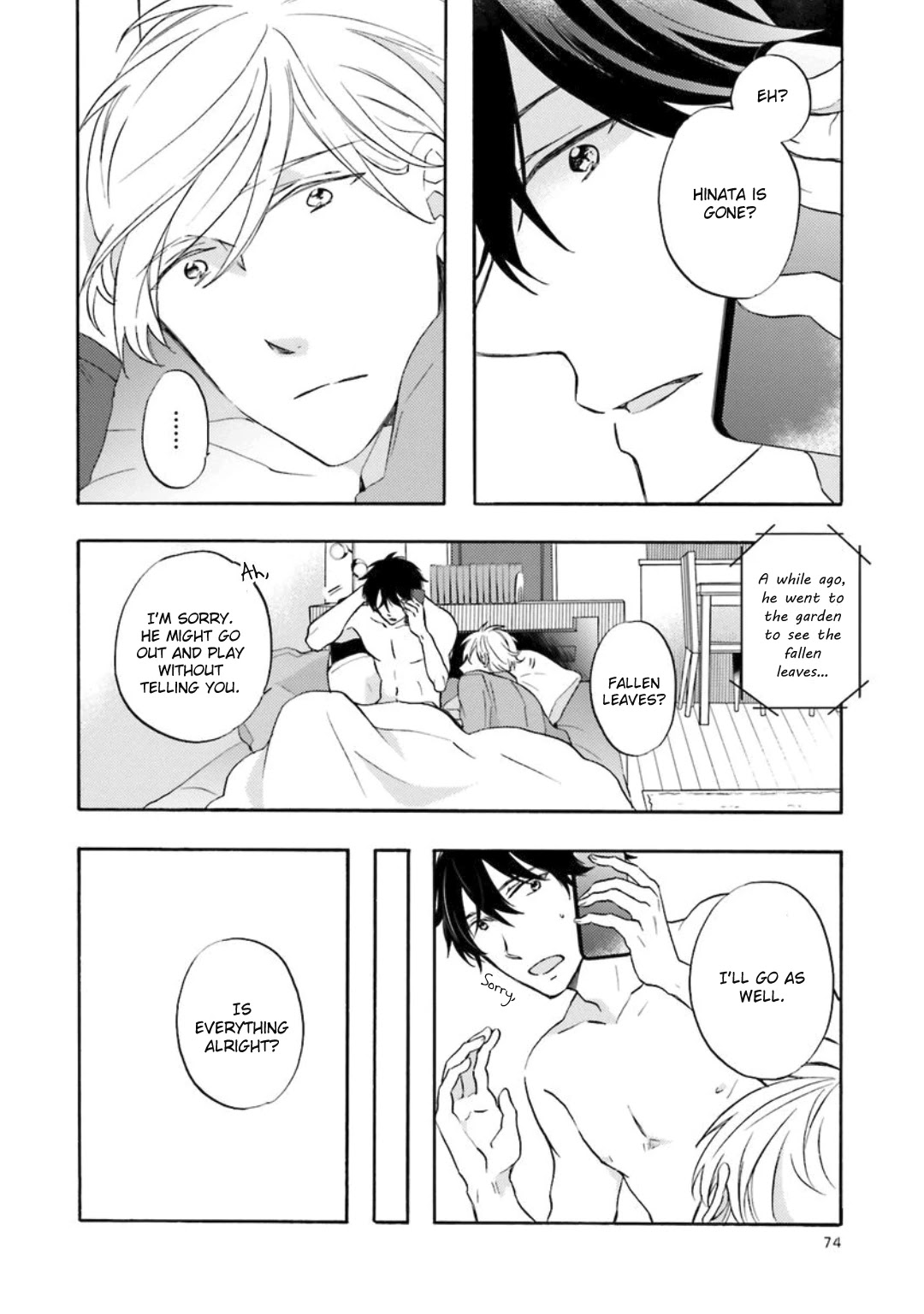 Motoyan Papa to Hitsuji-sensei Chapter 2.2 page 22 - Vol.2 Chapter 2: Autumn Scene
