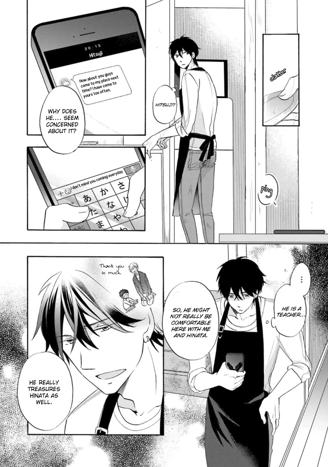 Motoyan Papa to Hitsuji-sensei Chapter 2.2 page 8 - Vol.2 Chapter 2: Autumn Scene