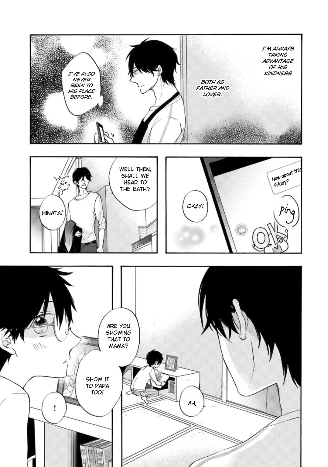Motoyan Papa to Hitsuji-sensei Chapter 2.2 page 9 - Vol.2 Chapter 2: Autumn Scene