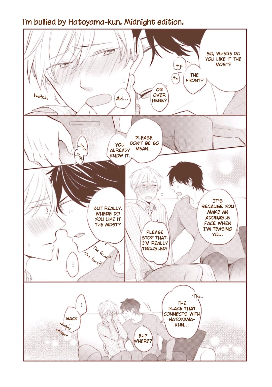 Motoyan Papa to Hitsuji-sensei Chapter 2.3-5 page 20 - Vol.2 Chapter 3.5: Extras