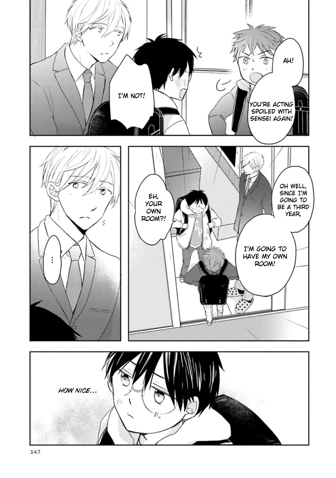 Motoyan Papa to Hitsuji-sensei Chapter 2.3-5 page 4 - Vol.2 Chapter 3.5: Extras