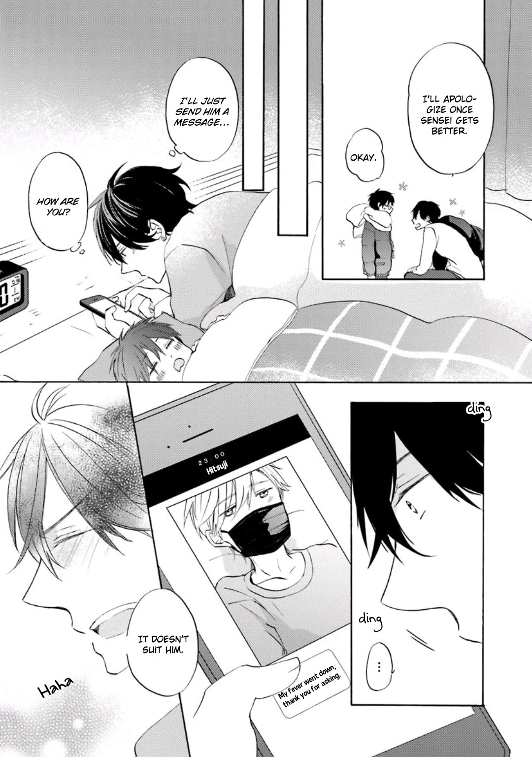 Motoyan Papa to Hitsuji-sensei Chapter 2.3 page 13 - Vol.2 Chapter 3: Winter Scene