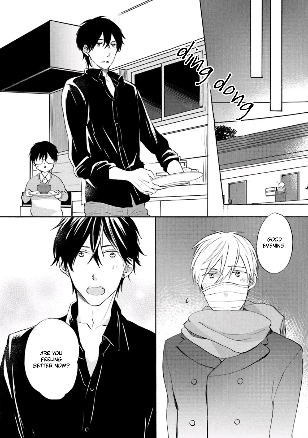 Motoyan Papa to Hitsuji-sensei Chapter 2.3 page 14 - Vol.2 Chapter 3: Winter Scene