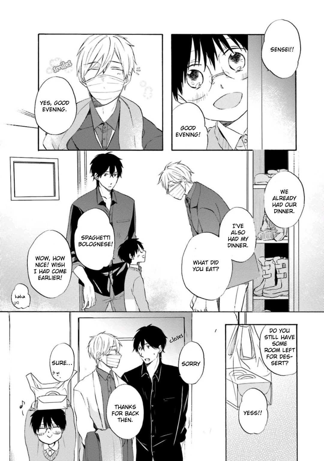Motoyan Papa to Hitsuji-sensei Chapter 2.3 page 16 - Vol.2 Chapter 3: Winter Scene