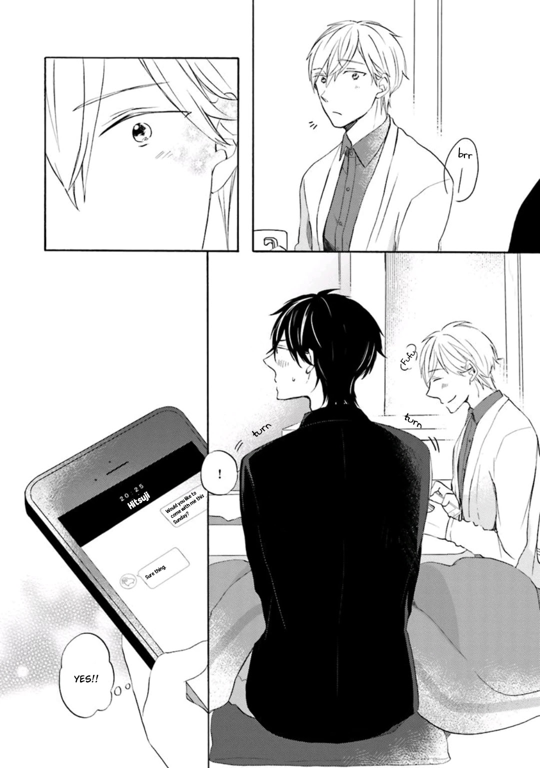 Motoyan Papa to Hitsuji-sensei Chapter 2.3 page 19 - Vol.2 Chapter 3: Winter Scene