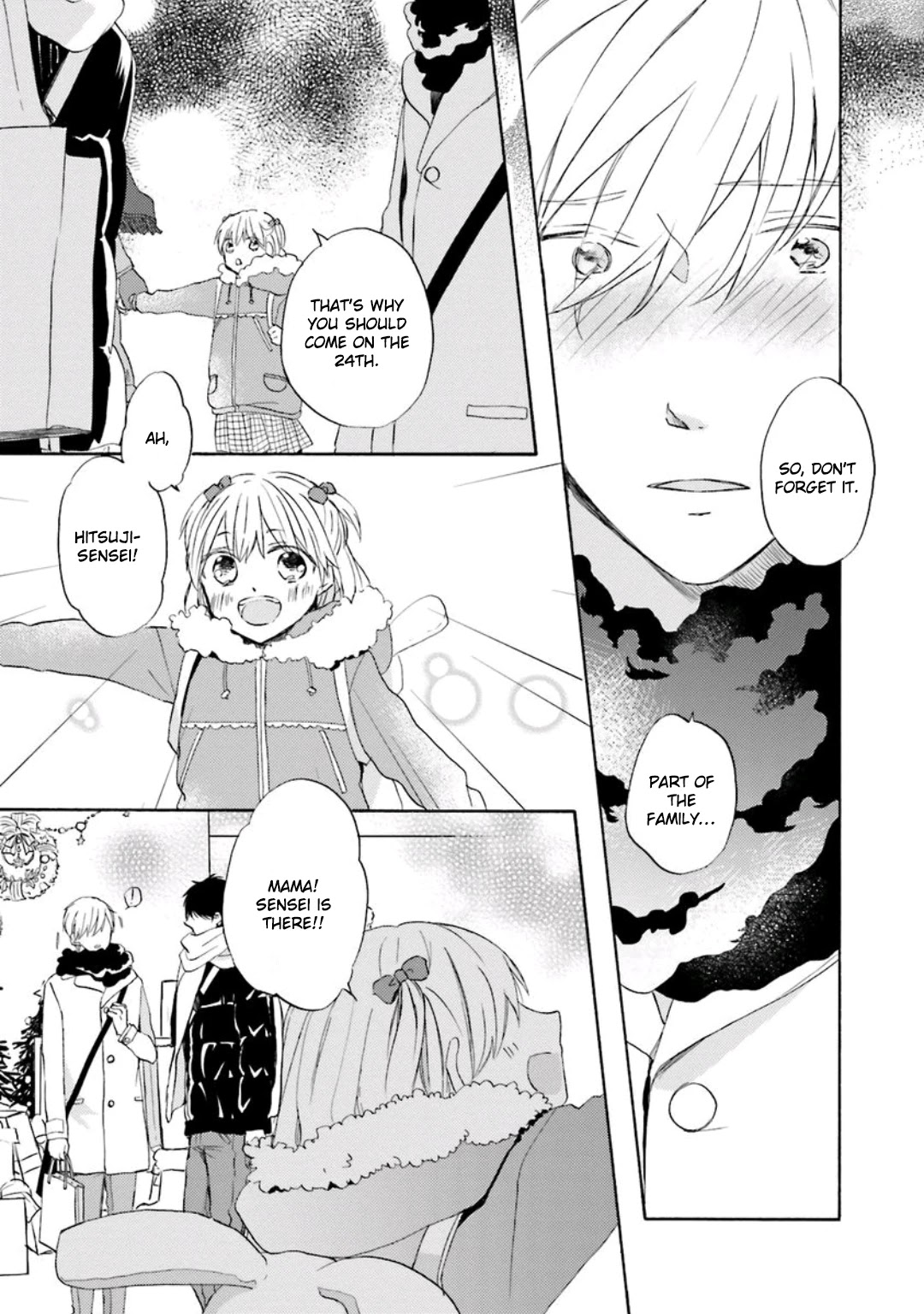 Motoyan Papa to Hitsuji-sensei Chapter 2.3 page 25 - Vol.2 Chapter 3: Winter Scene