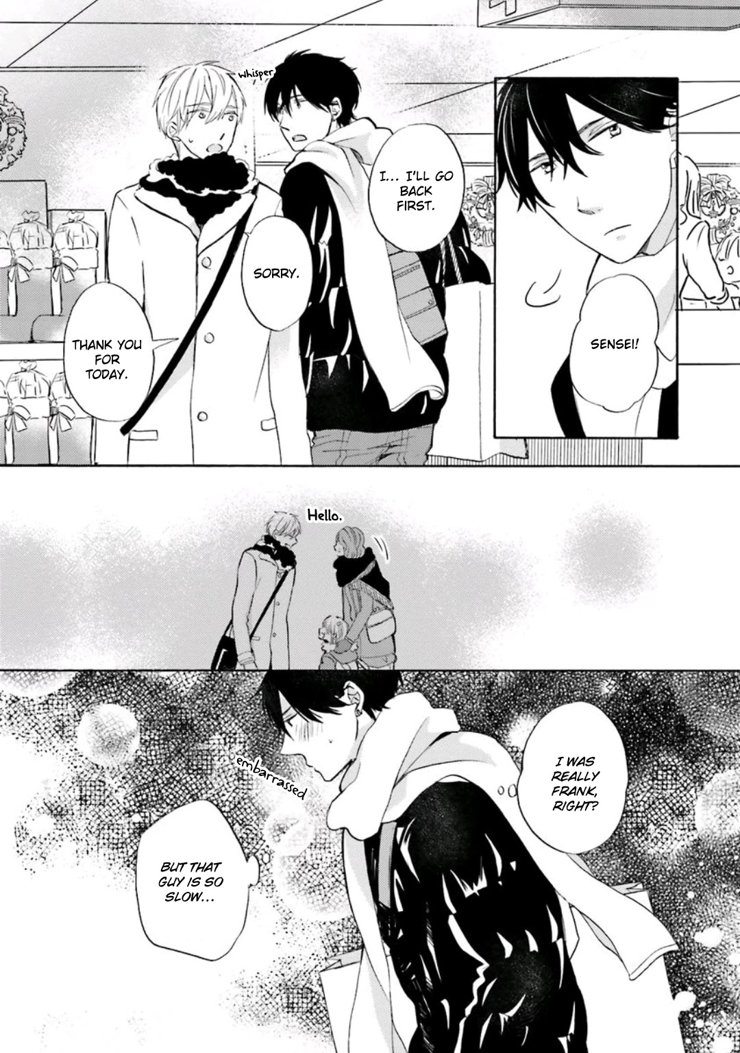Motoyan Papa to Hitsuji-sensei Chapter 2.3 page 26 - Vol.2 Chapter 3: Winter Scene
