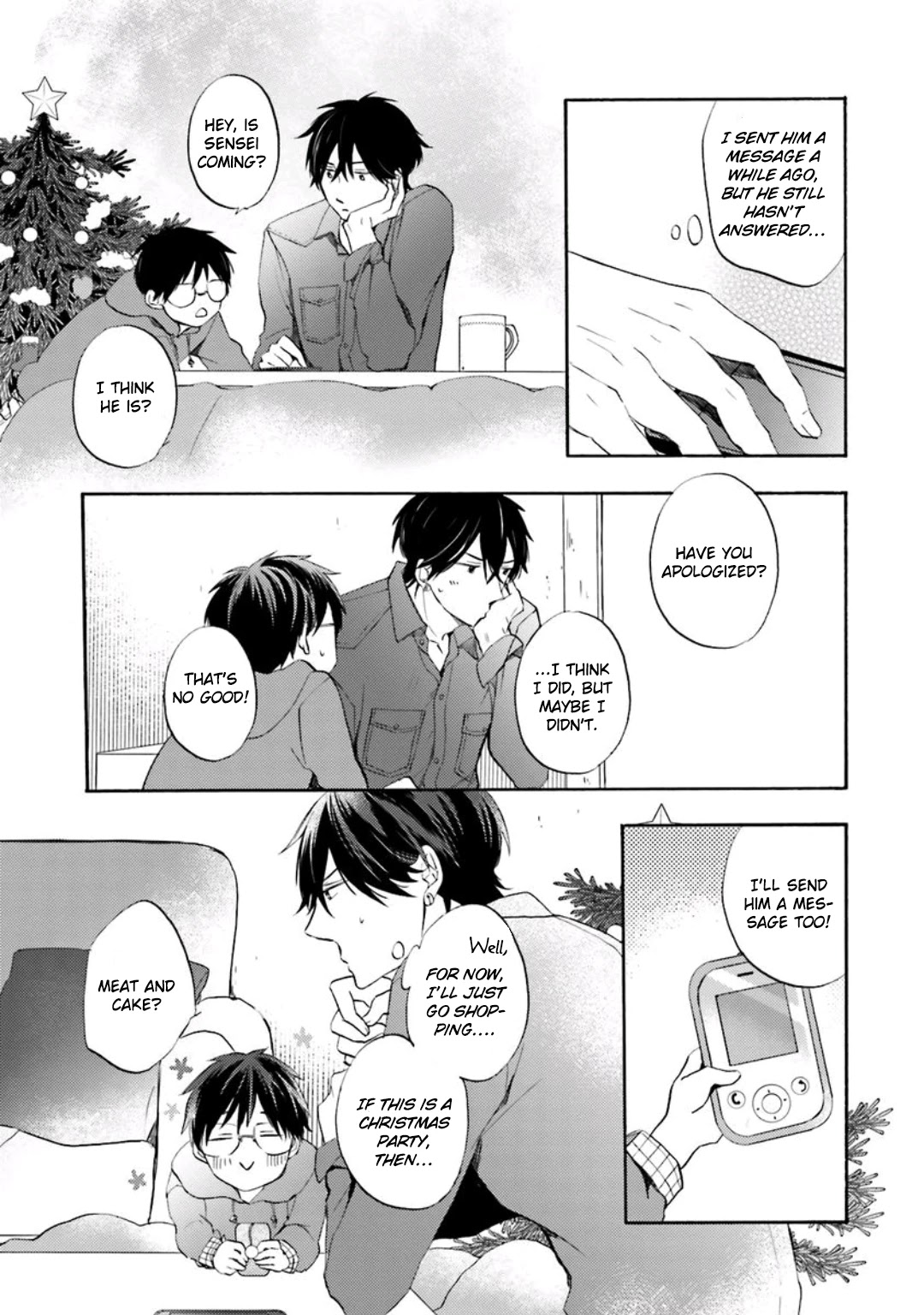 Motoyan Papa to Hitsuji-sensei Chapter 2.3 page 28 - Vol.2 Chapter 3: Winter Scene