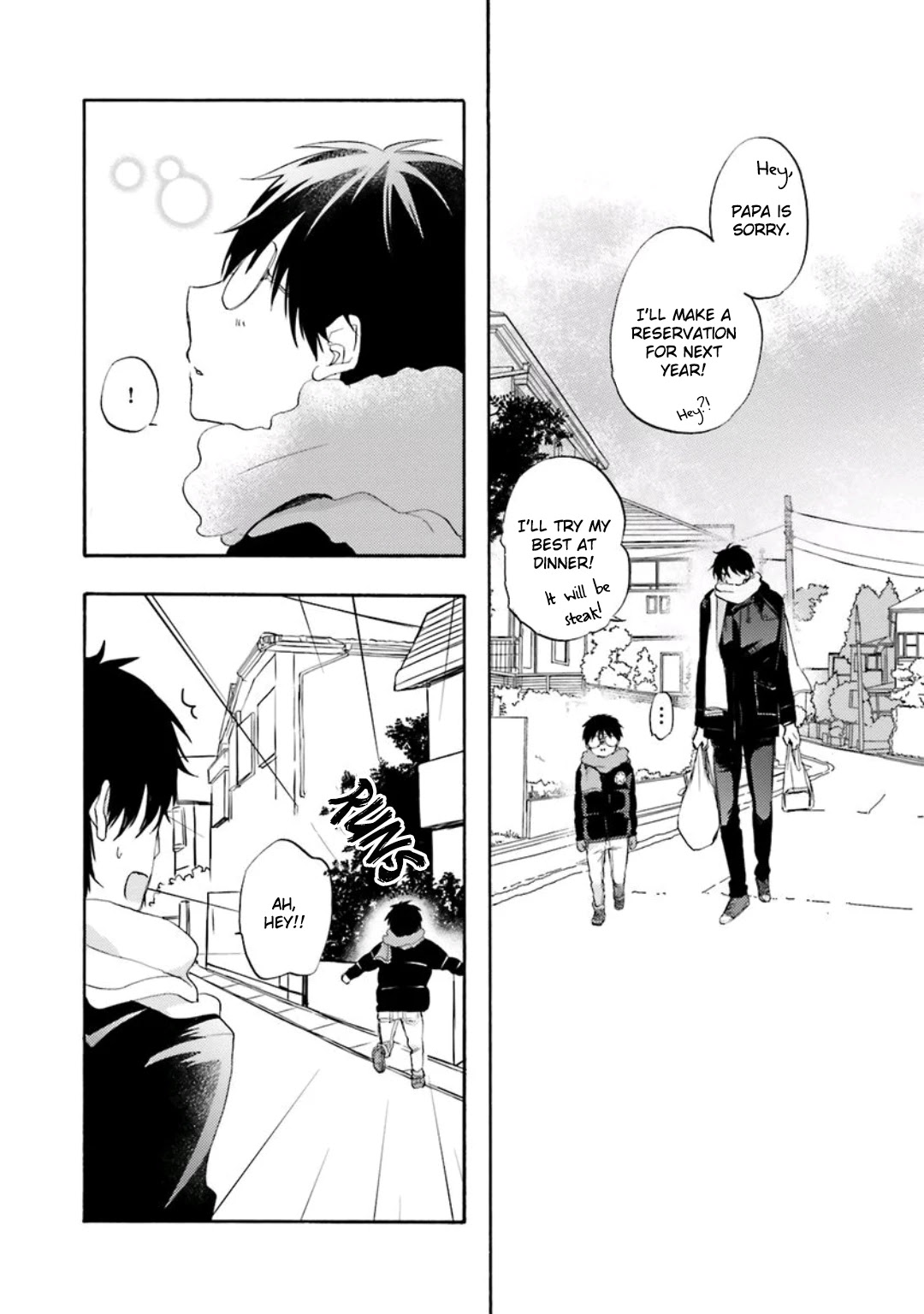 Motoyan Papa to Hitsuji-sensei Chapter 2.3 page 30 - Vol.2 Chapter 3: Winter Scene