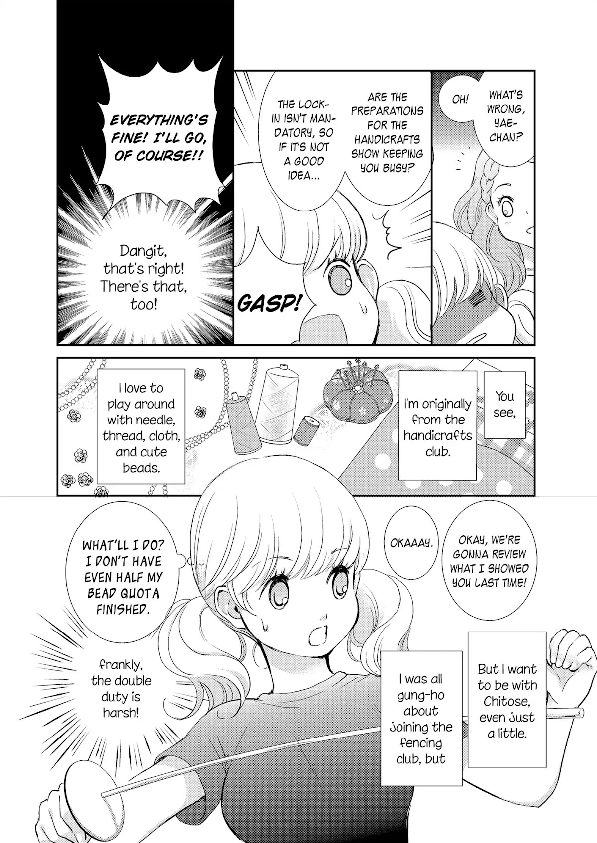 Motto Hanjuku Joshi Chapter 2 page 6 - Chapter 2