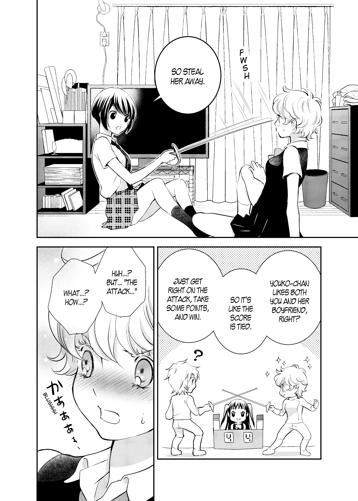 Motto Hanjuku Joshi Chapter 8 page 10 - Chapter 8