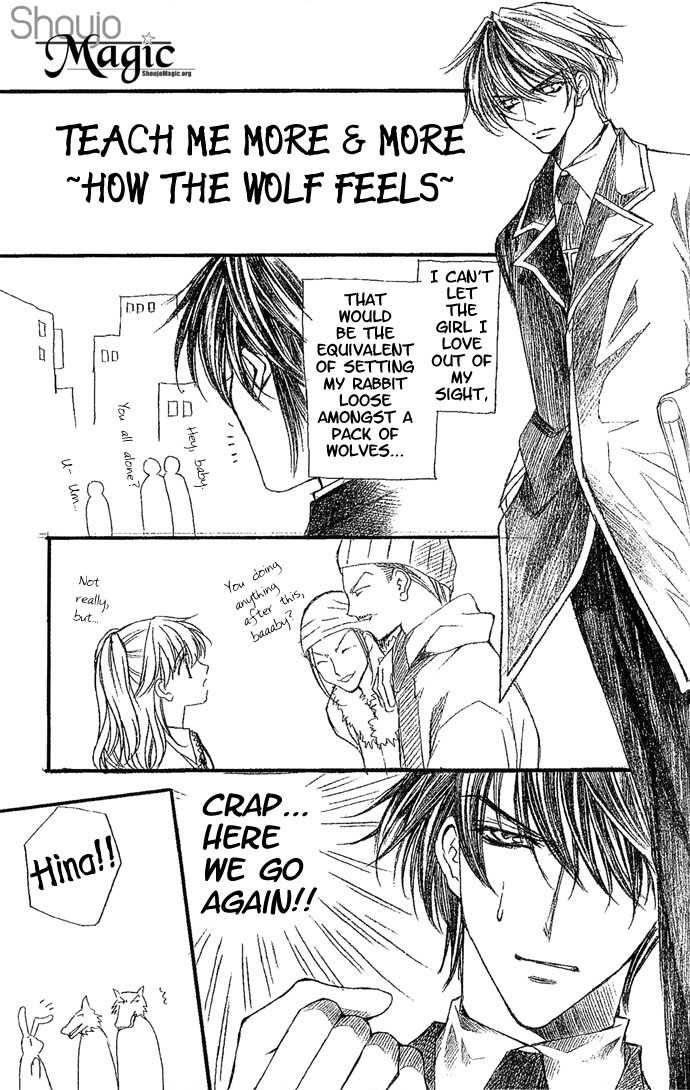 Motto Oshiete Chapter 4 page 4 - Chapter 4: Teach Me More & More - How the Wolf Feels
