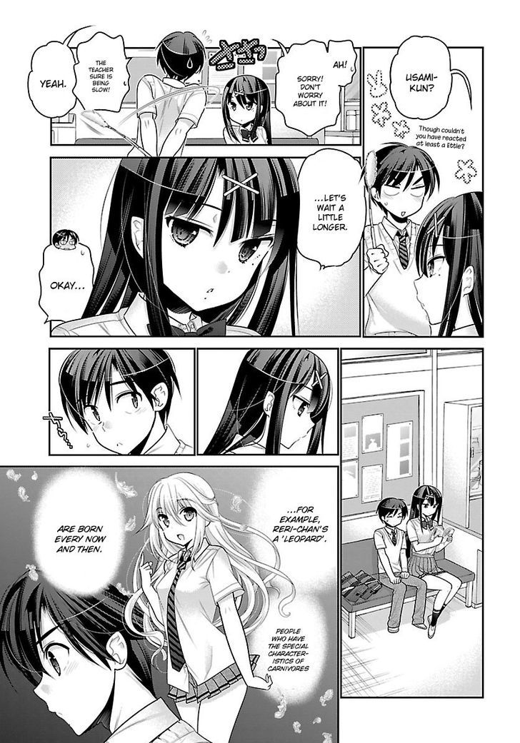 Moujuusei Shounen Shoujo Chapter 9 page 11 - Chapter 9 : Sleepy on a Rainy Day